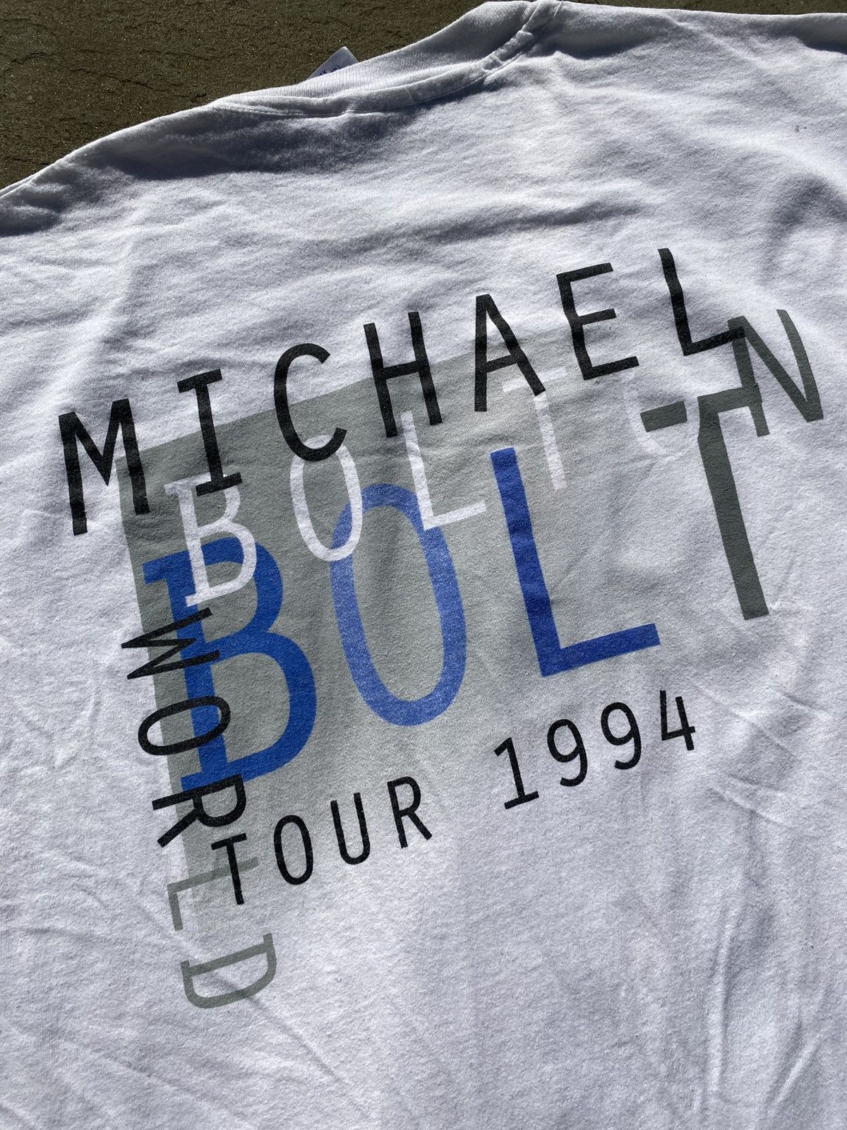 Band Tees × Vintage Michael Bolton 1994 World Tour Tee Size US L / EU 52-54 / 3 - 4 Thumbnail