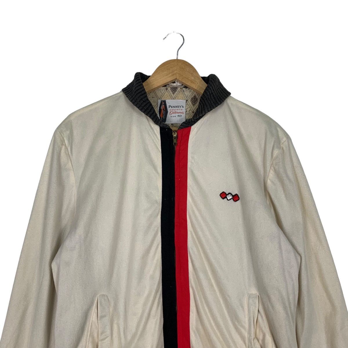 JCPenney JC PENNEY’S Sports Outerwear Bomber Jacket #1118-C51 Size US S / EU 44-46 / 1 - 2 Thumbnail
