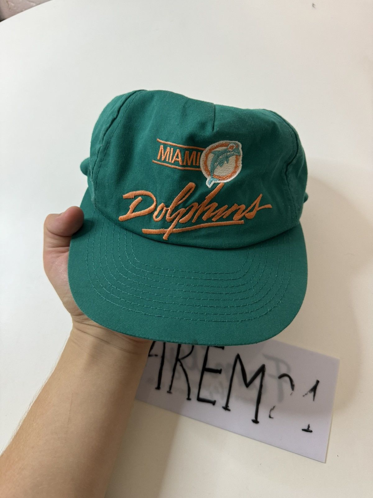 NFL Miami Dolphins 1991 vintage cap hat Size ONE SIZE - 2 Thumbnail