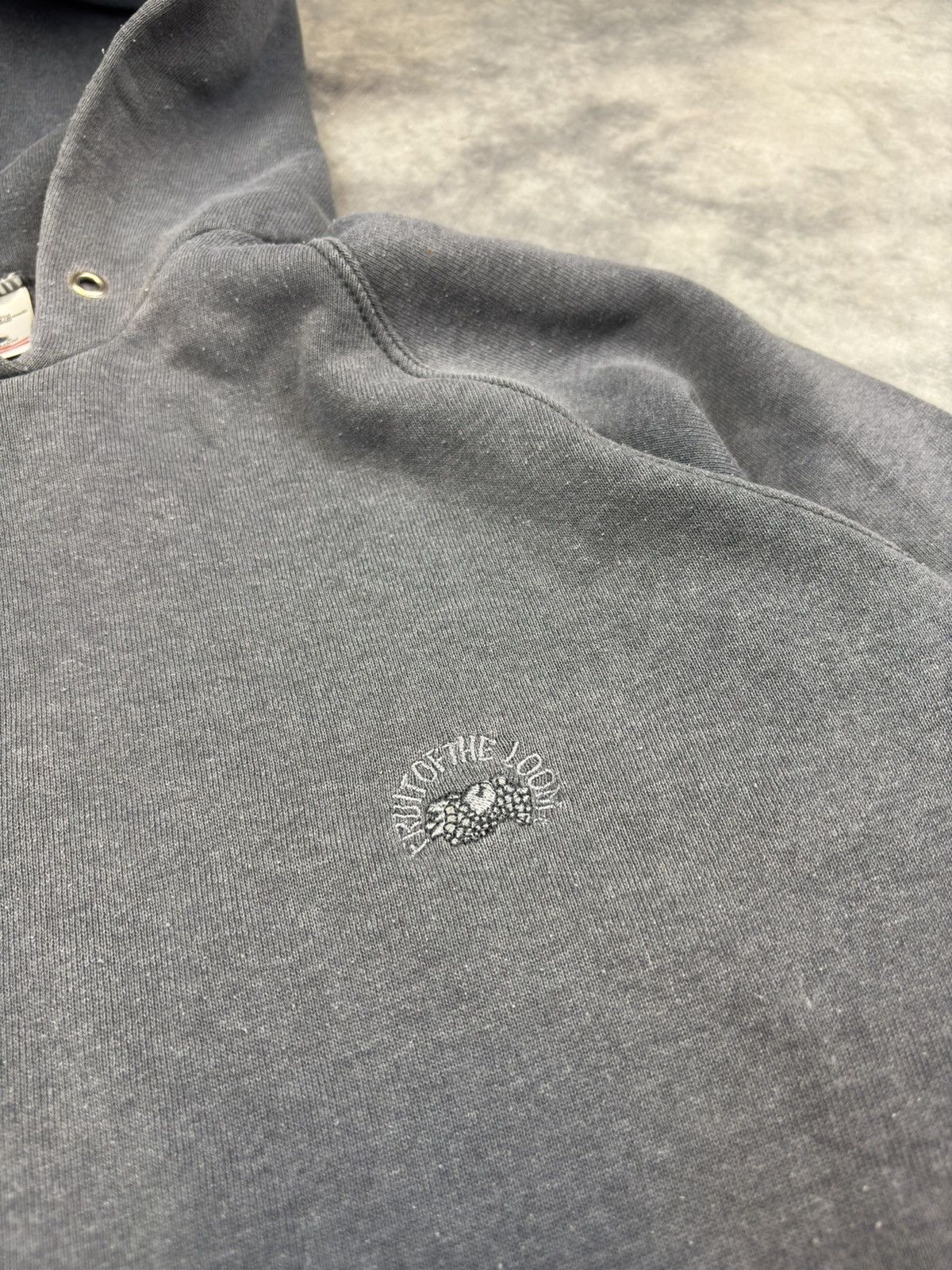 Fruit Of The Loom × Vintage vintage blank fruit the loom hoodie basic washed y2k hype Size US M / EU 48-50 / 2 - 2 Thumbnail