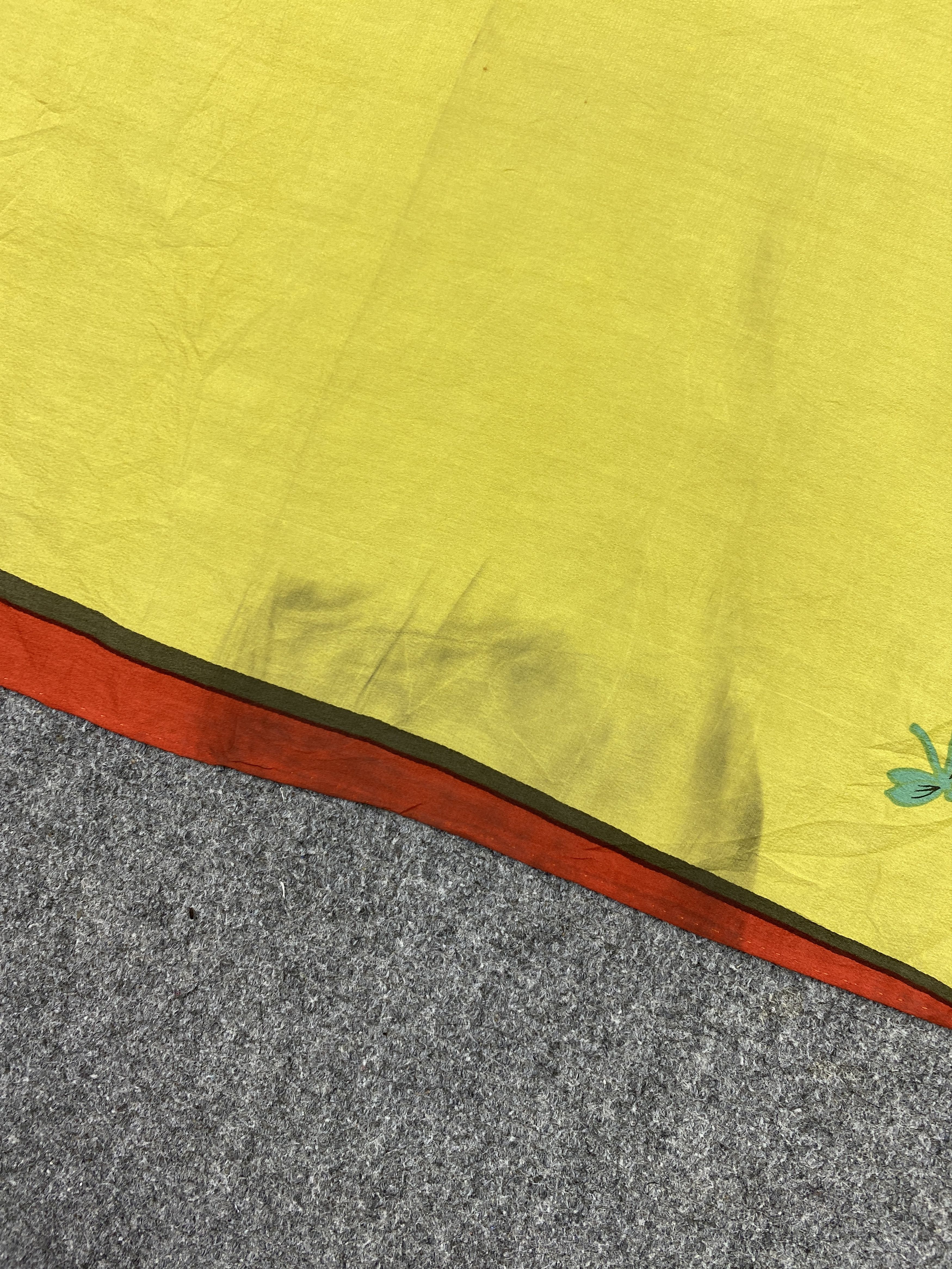 Other Vintage Junko Koshino Silk Scarf / Silk Shawl SN0273 Size ONE SIZE - 5 Thumbnail