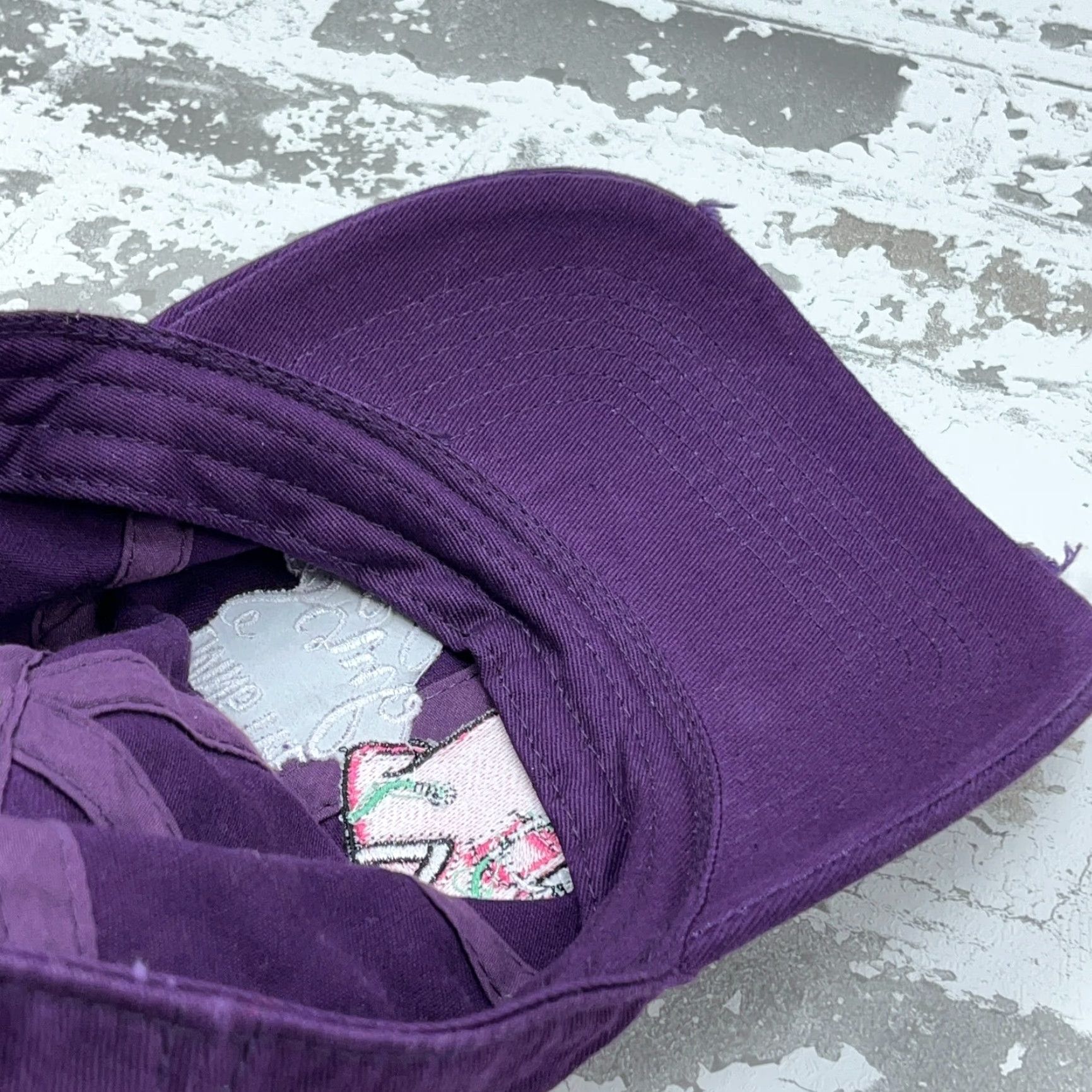 Pinko Simply Southern Hat Purple Pink Adjustable Twill Baseball Cap Womens Scrub Life Nurse Doctor RN Embroidered Heart Love Modern Classic Casual Travel Size ONE SIZE - 7 Thumbnail