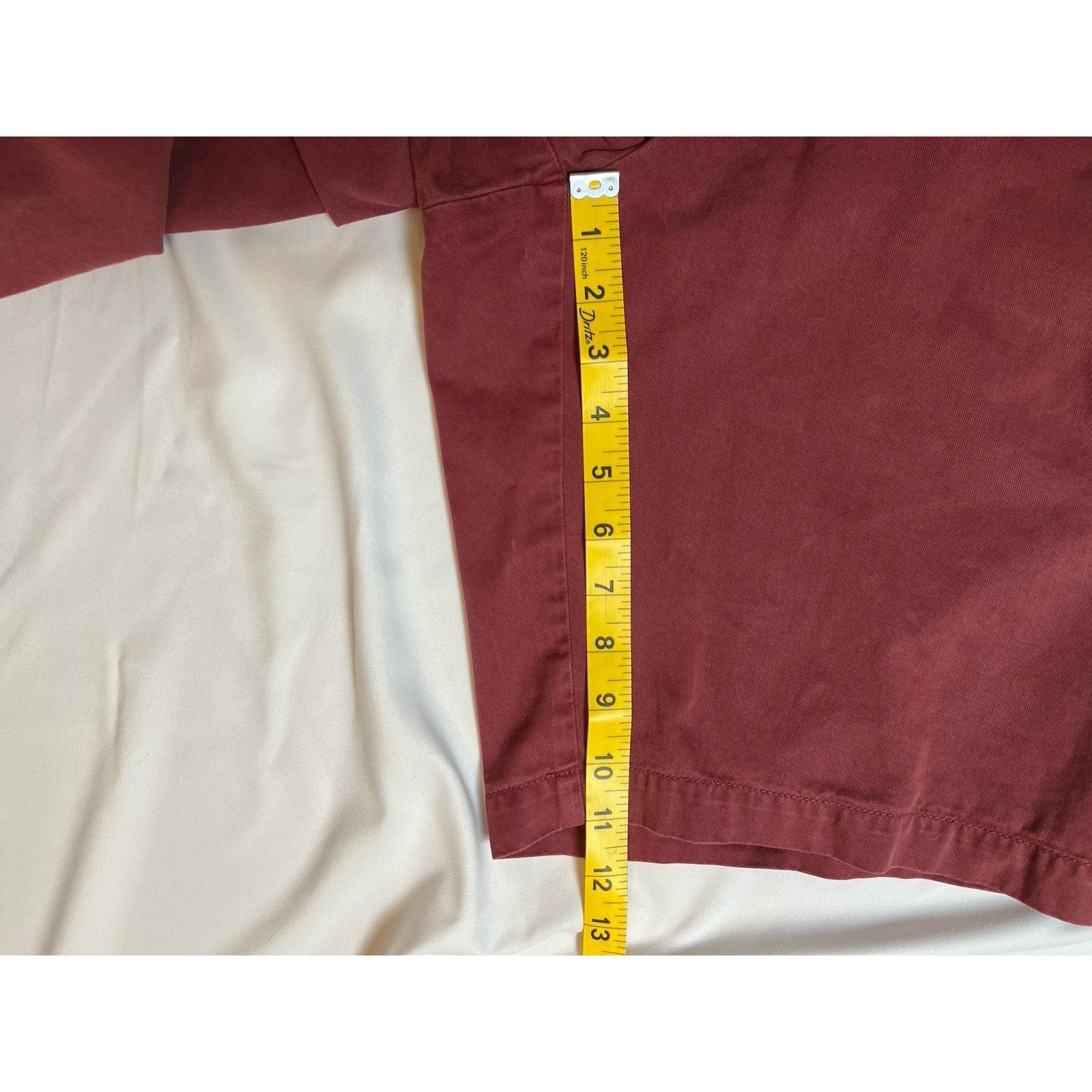 Banana Republic Banana Republic Shorts Men's 35 Red Chino Cotton Casual Size US 35 - 5 Thumbnail
