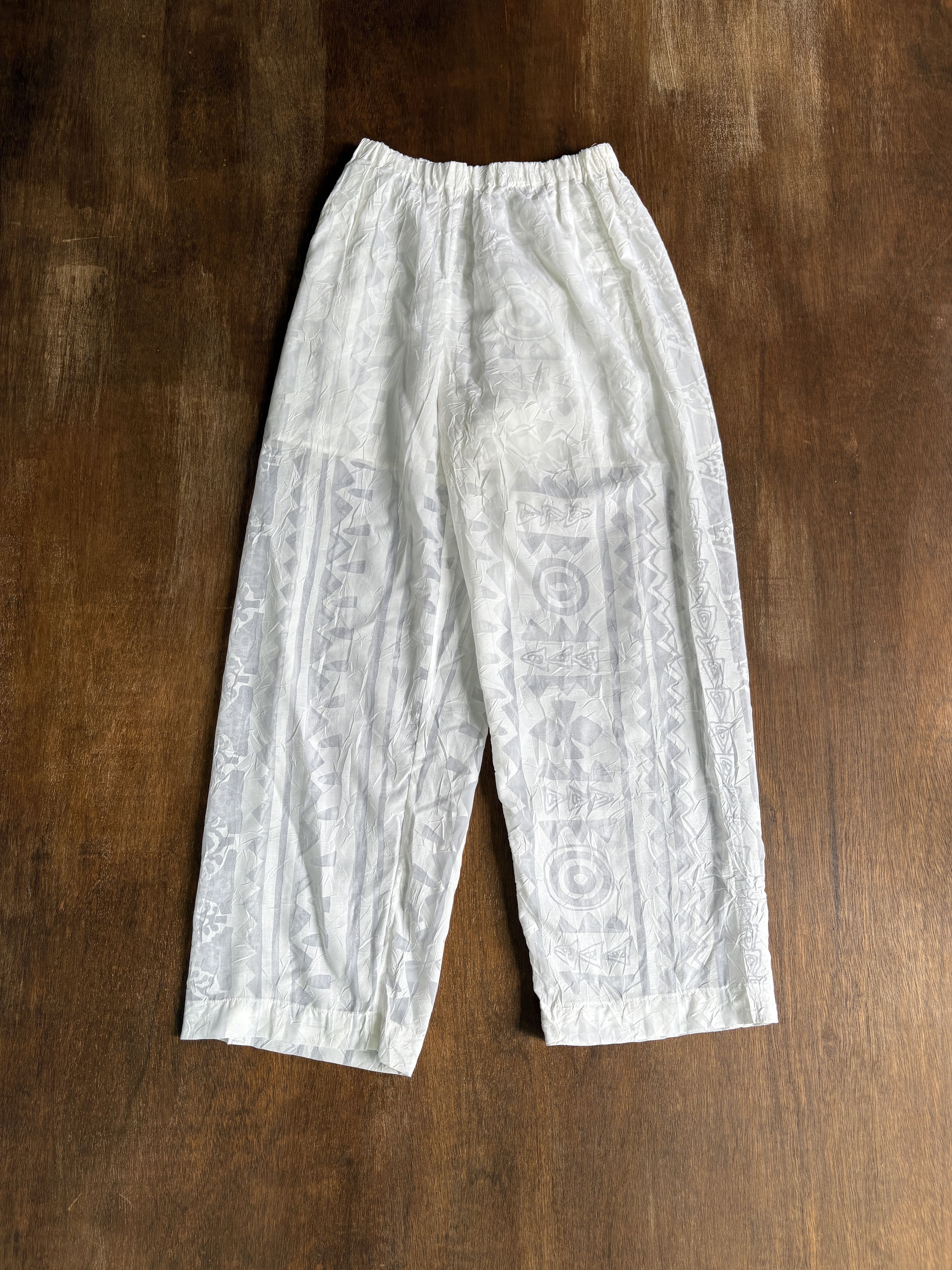 Issey Miyake ISSEY MIYAKE Permanente graphic fabric Size US 29 - 1 Thumbnail