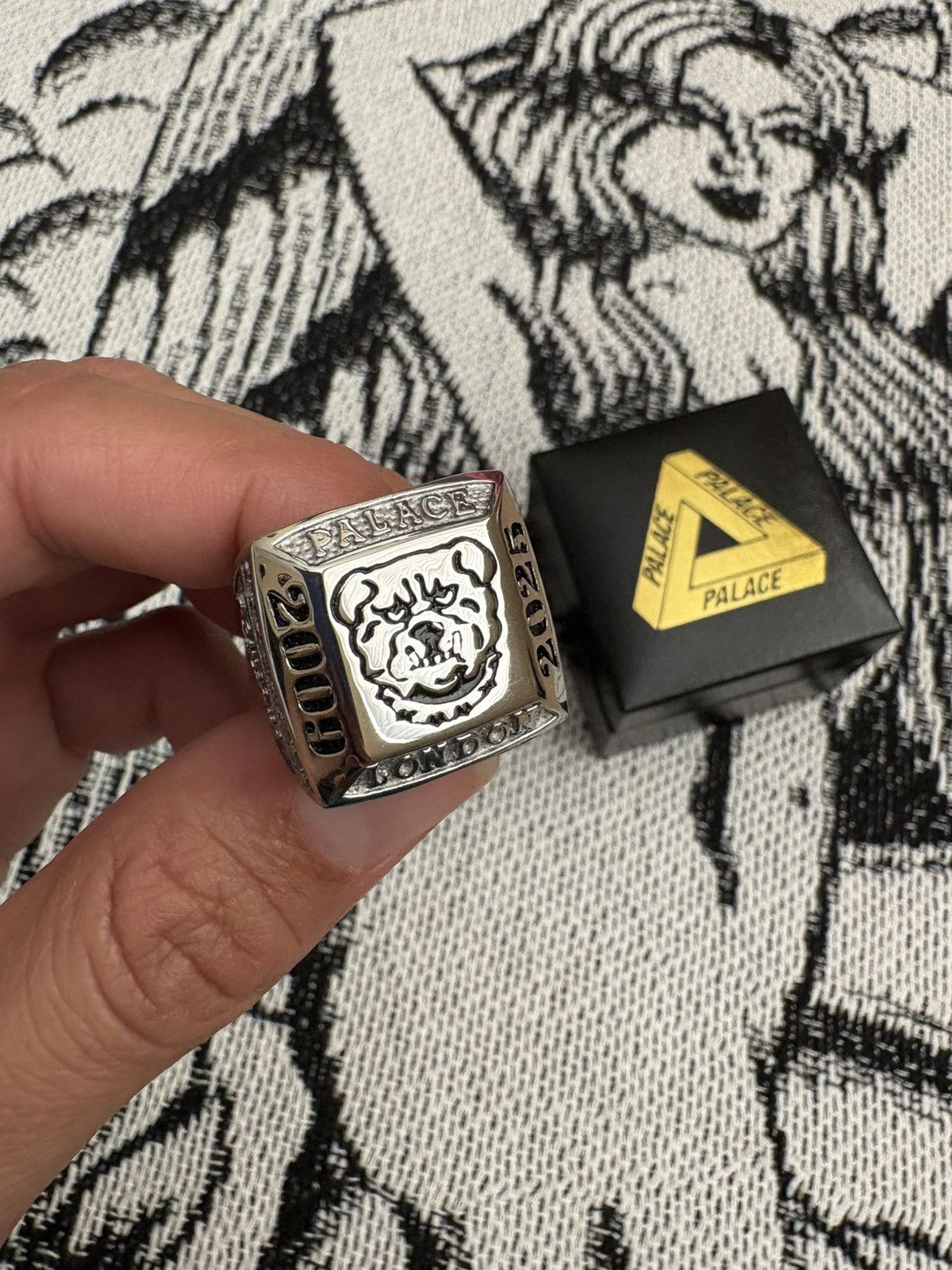 Palace Palace bear Lock pendant necklace | Grailed