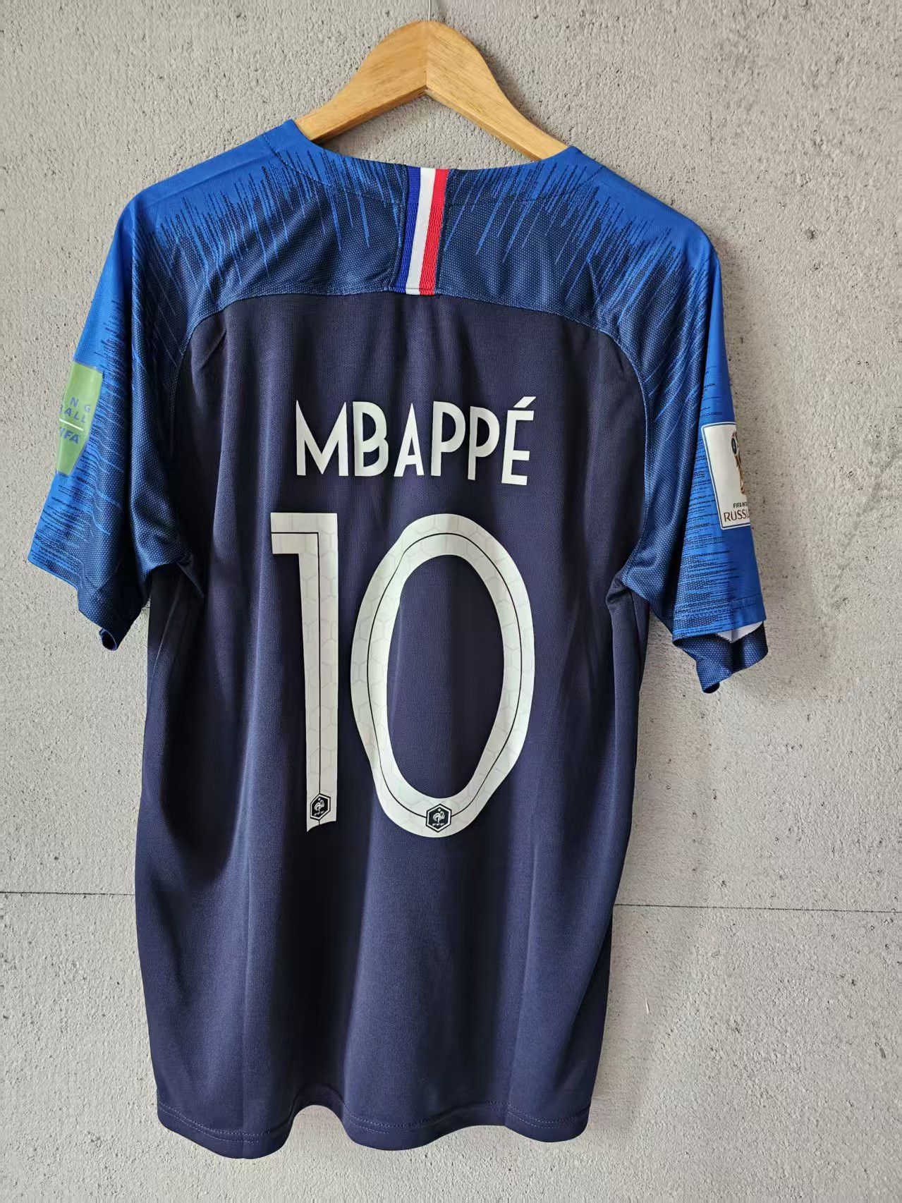 2018 France Kylian Mbappé Jersey Home