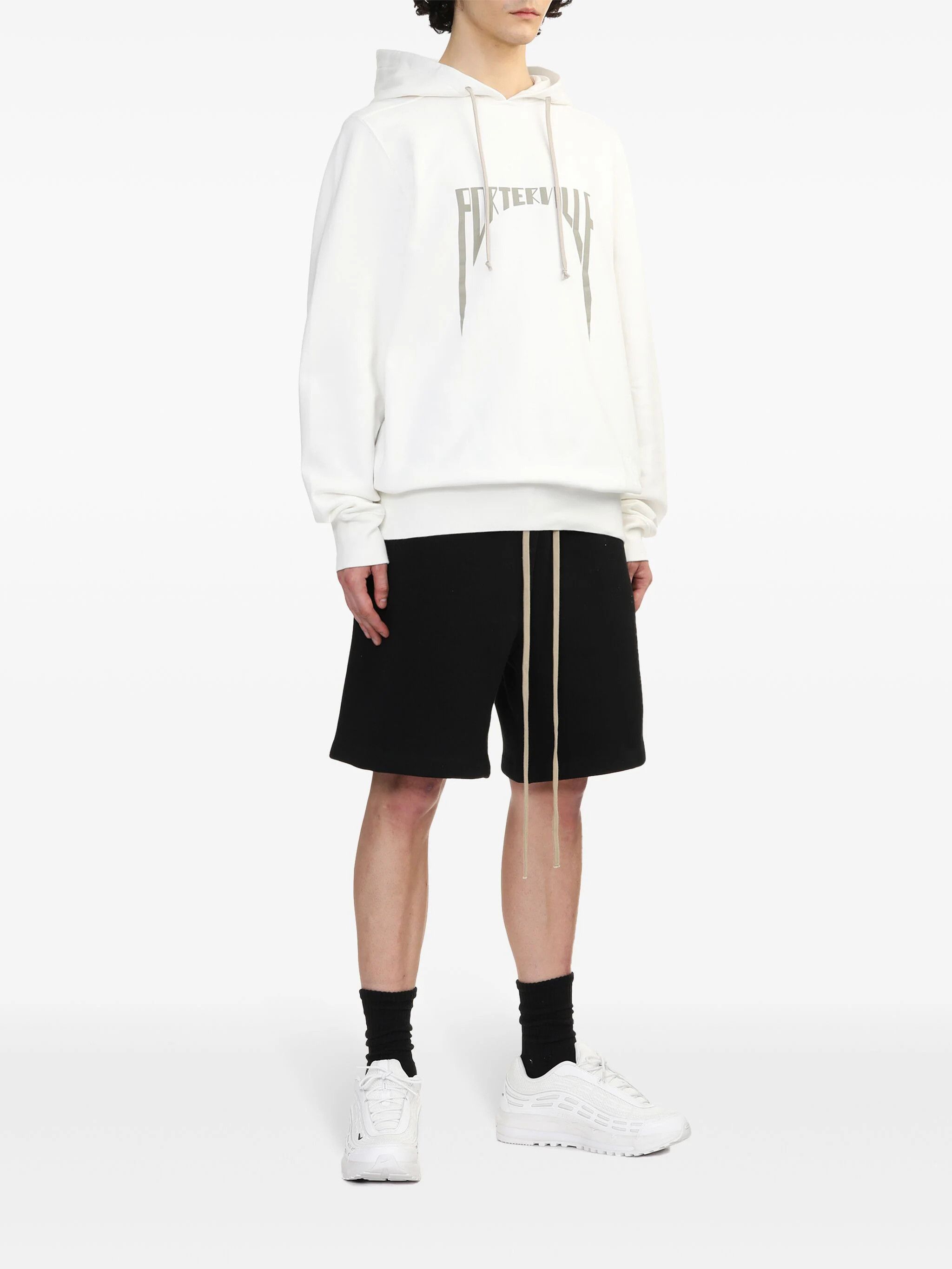 Fear of God o1s22i1n1024 Sporty Jersey Shorts in Black Size US 30 / EU 46 - 2 Thumbnail