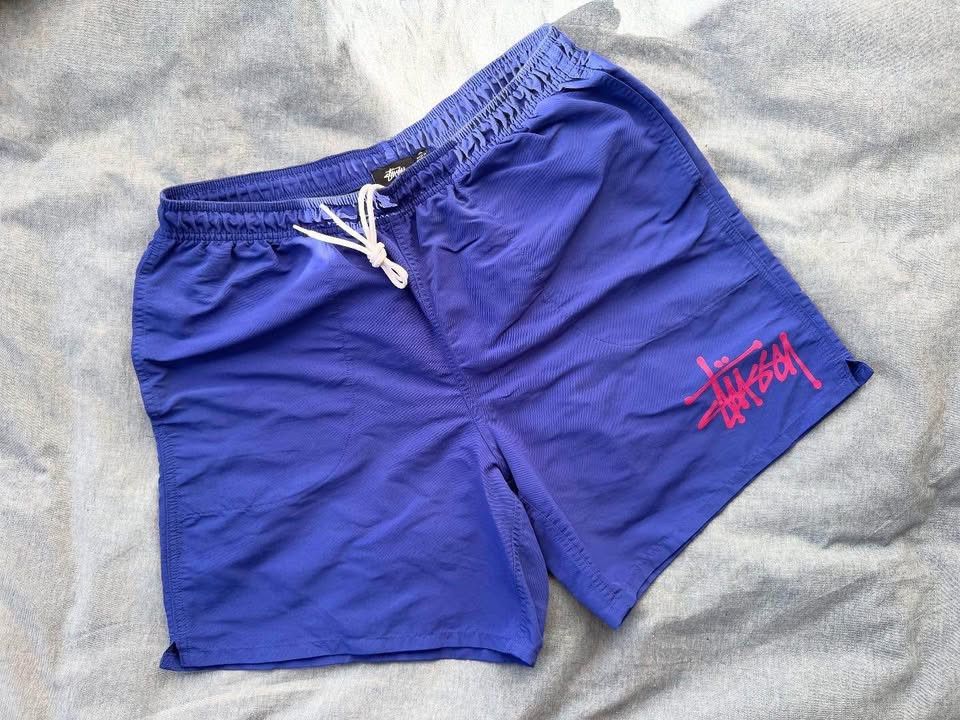 Stussy Stüssy Men’s Swim Trunks – Purple Board Shorts Size M Size US 30 / EU 46 - 1 Thumbnail