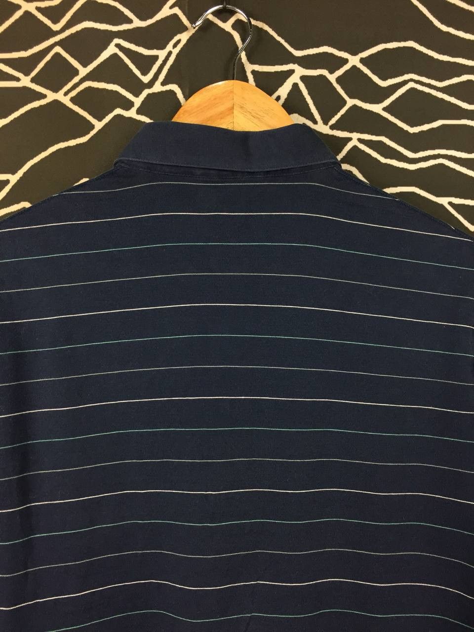 The Masters Vtg Masters Golf Retro Sportswear Striped Pocket Polo Shirt Size US M / EU 48-50 / 2 - 7 Thumbnail