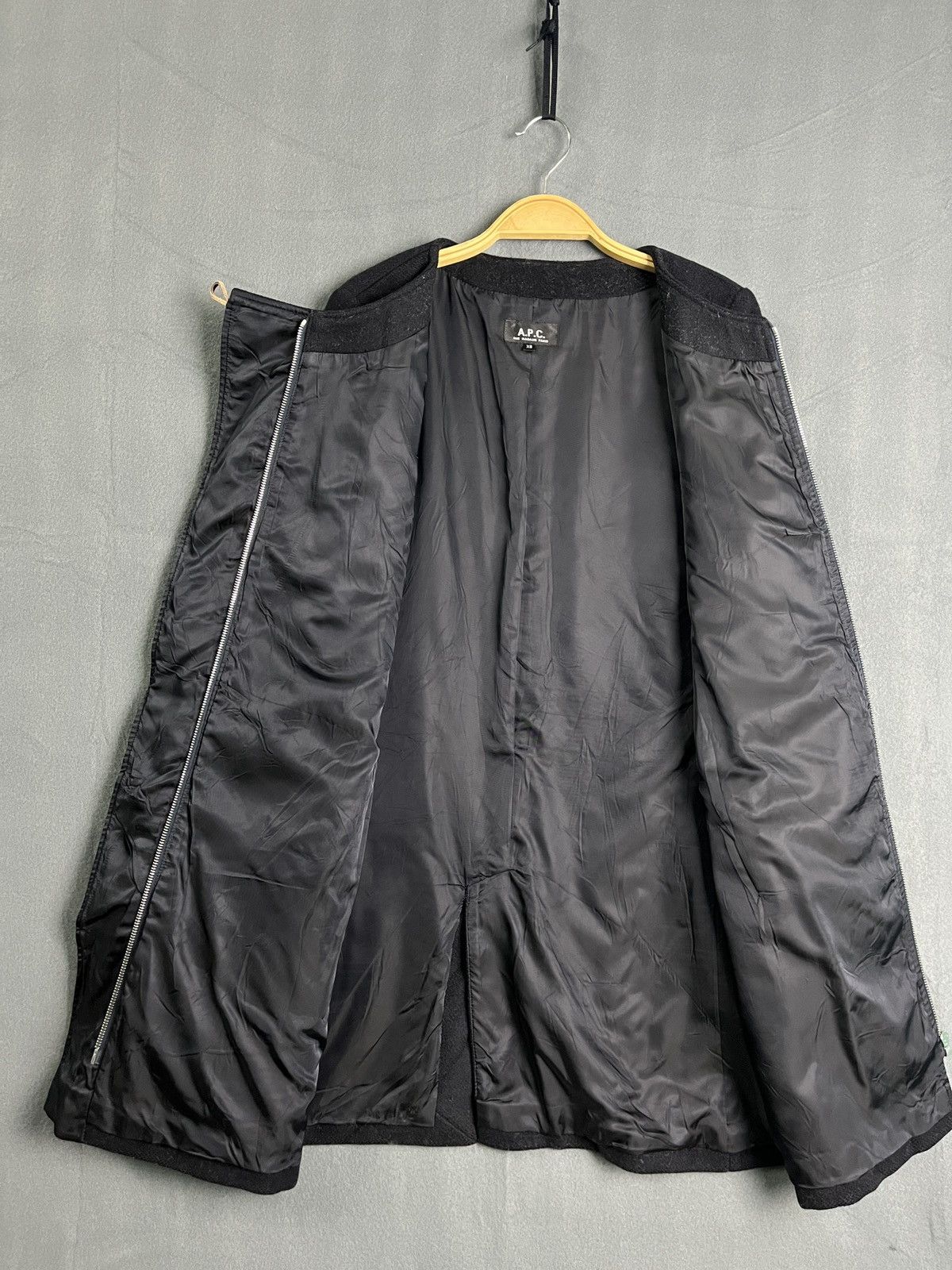 A.P.C. A.P.C Black Wool Coat Size XS / US 0-2 / IT 36-38 - 11 Thumbnail