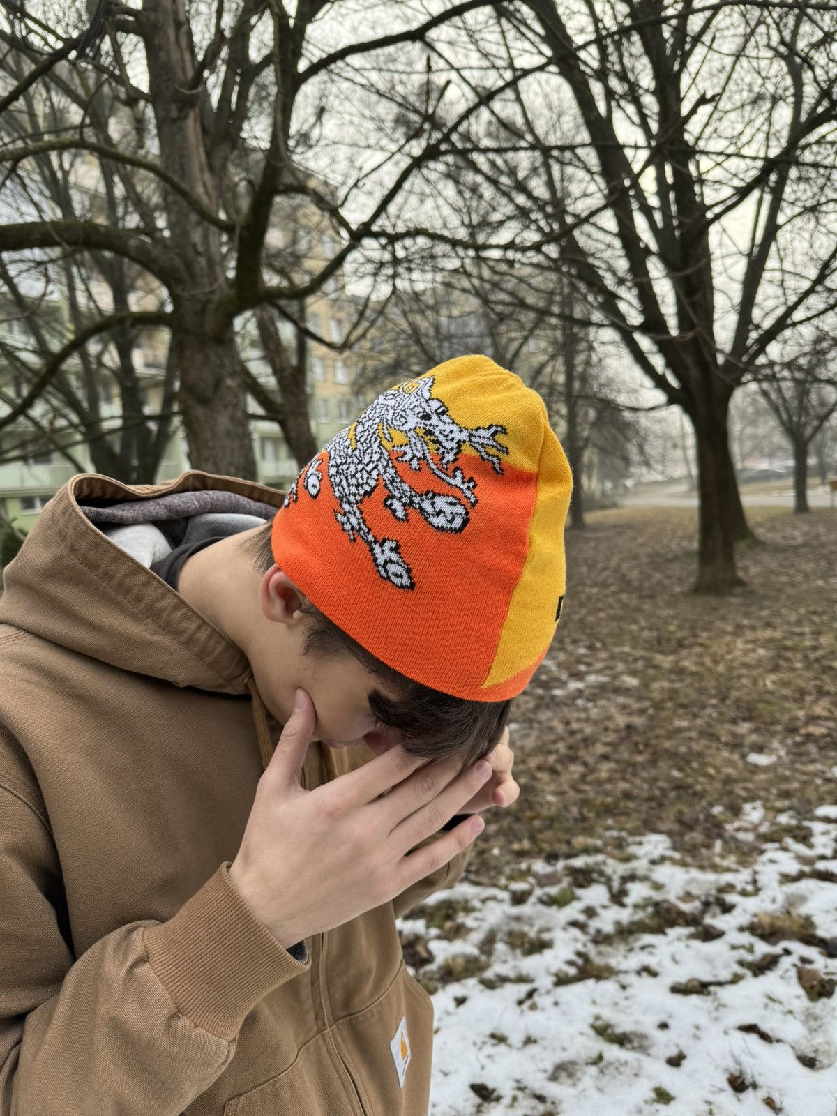 Other × Vintage Vintage Y2K Hat No Drugs Dragon style Streetwear Japanese Size ONE SIZE - 4 Thumbnail