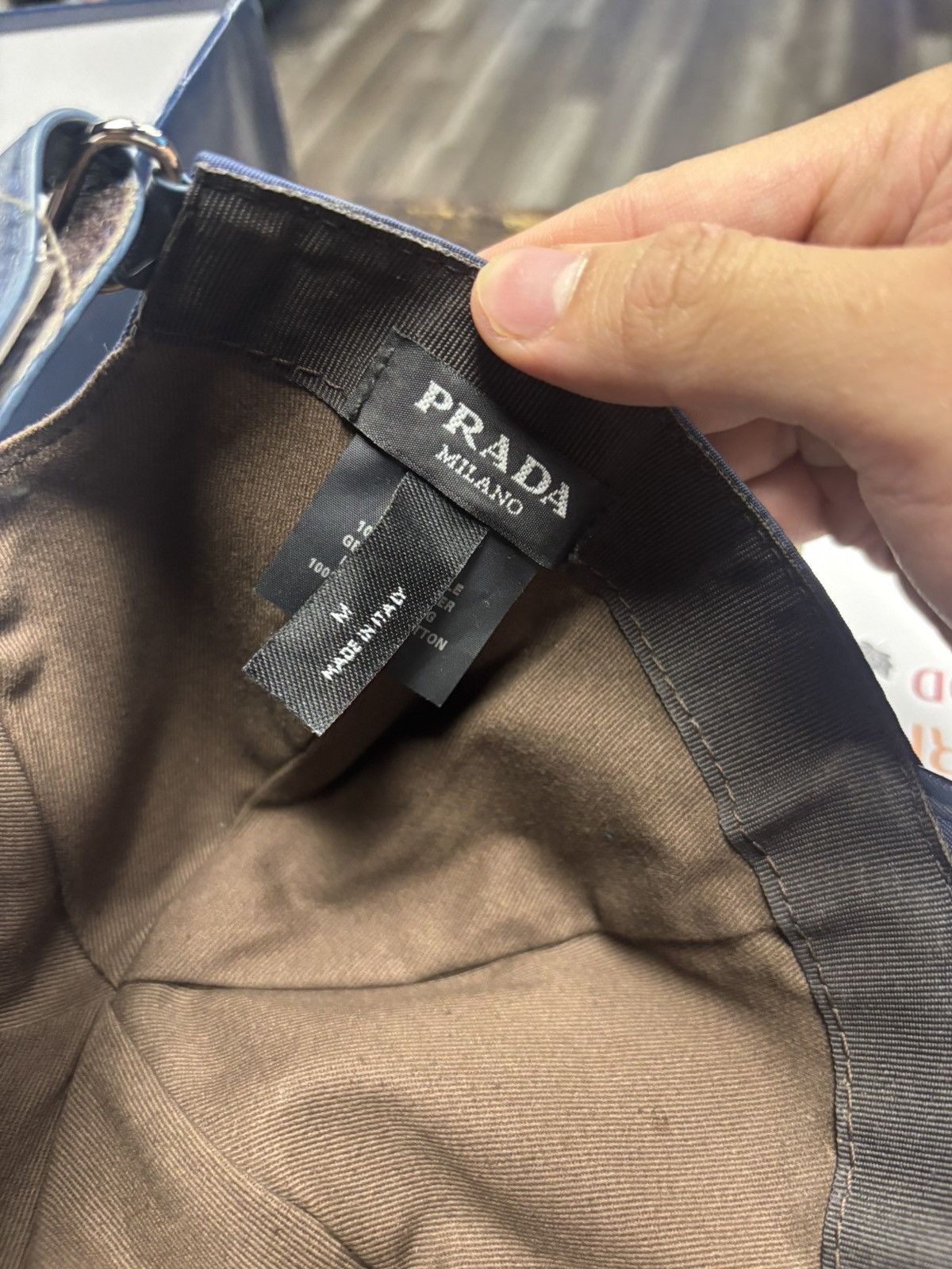 Prada Prada symbole hat Size ONE SIZE - 4 Thumbnail