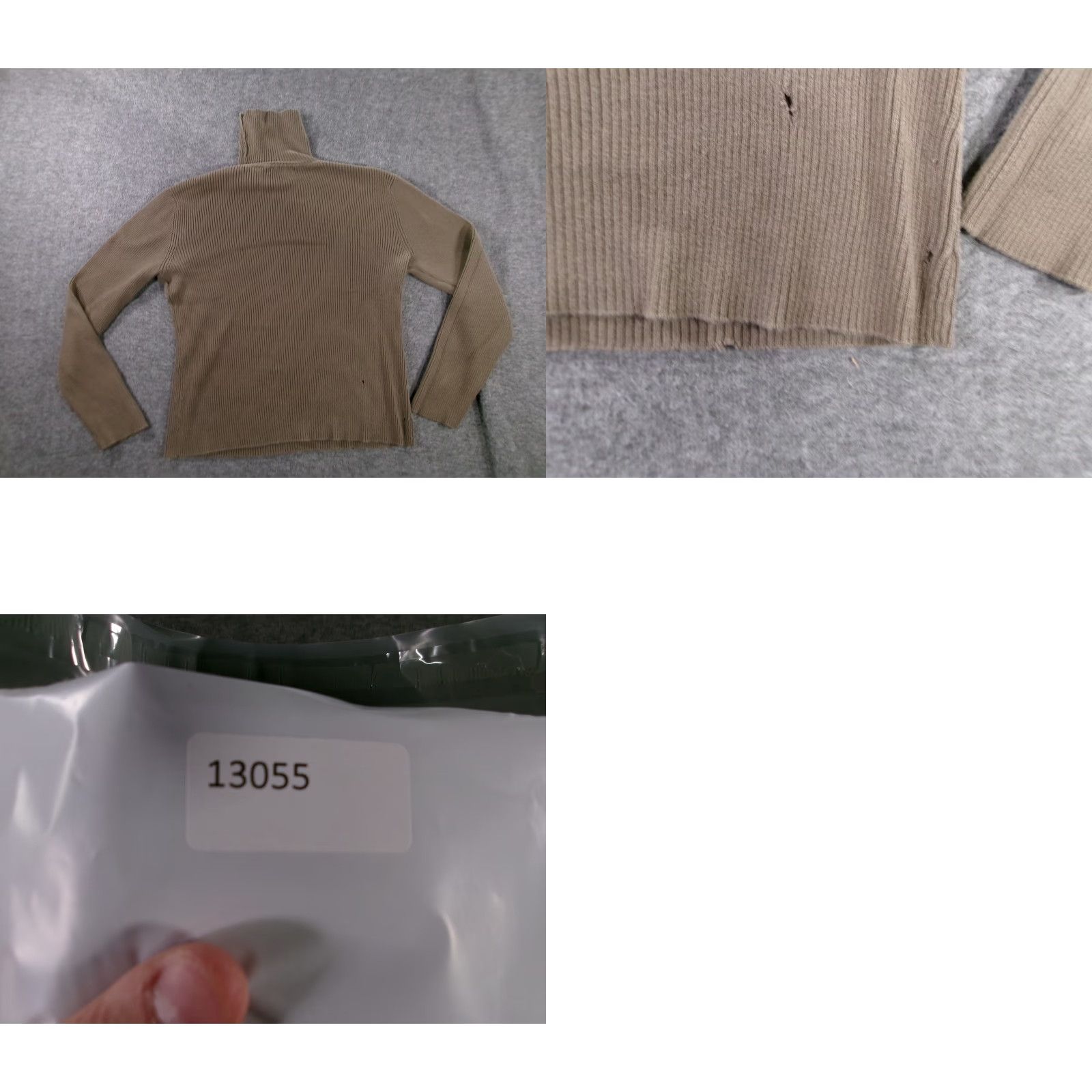 Vintage Crazy Horse Sweater Pullover Womens XL Brown Turtleneck Long Sleeve Knit Classic Size XL / US 12-14 / IT 48-50 - 8 Thumbnail