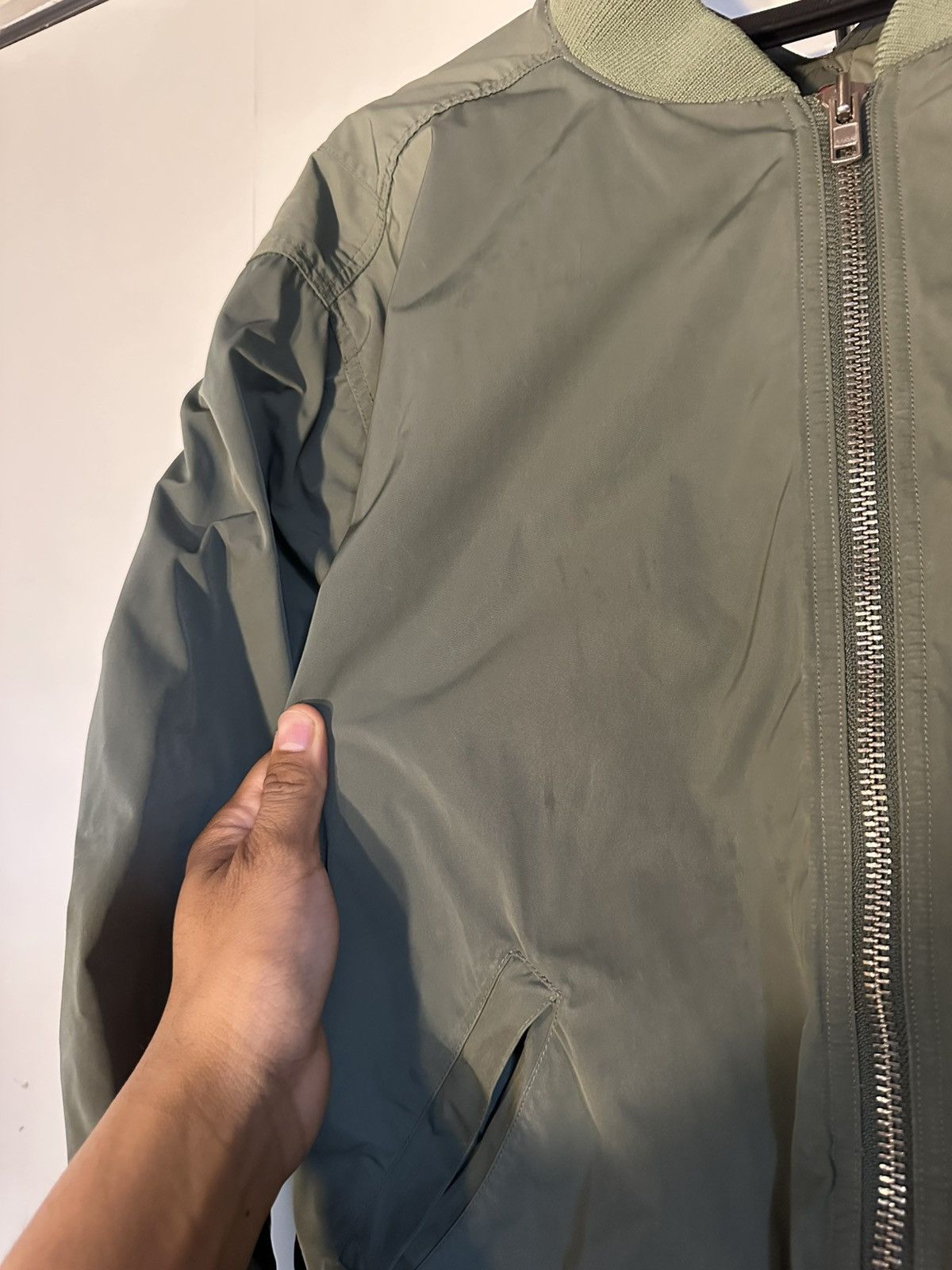 Martine Rose Asymmetrical Bomber Jacket Size US M / EU 48-50 / 2 - 4 Thumbnail