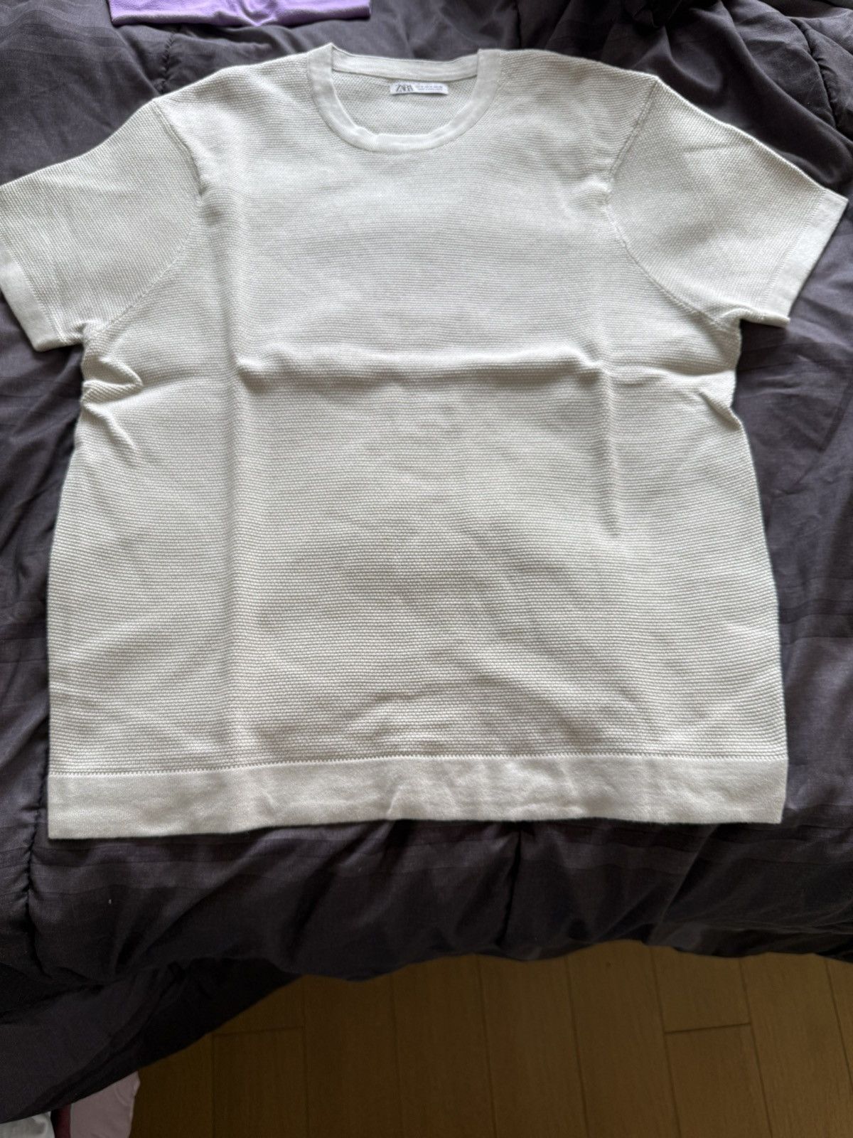 Zara Zara Knitted Texture Tee Size US M / EU 48-50 / 2 - 1 Thumbnail