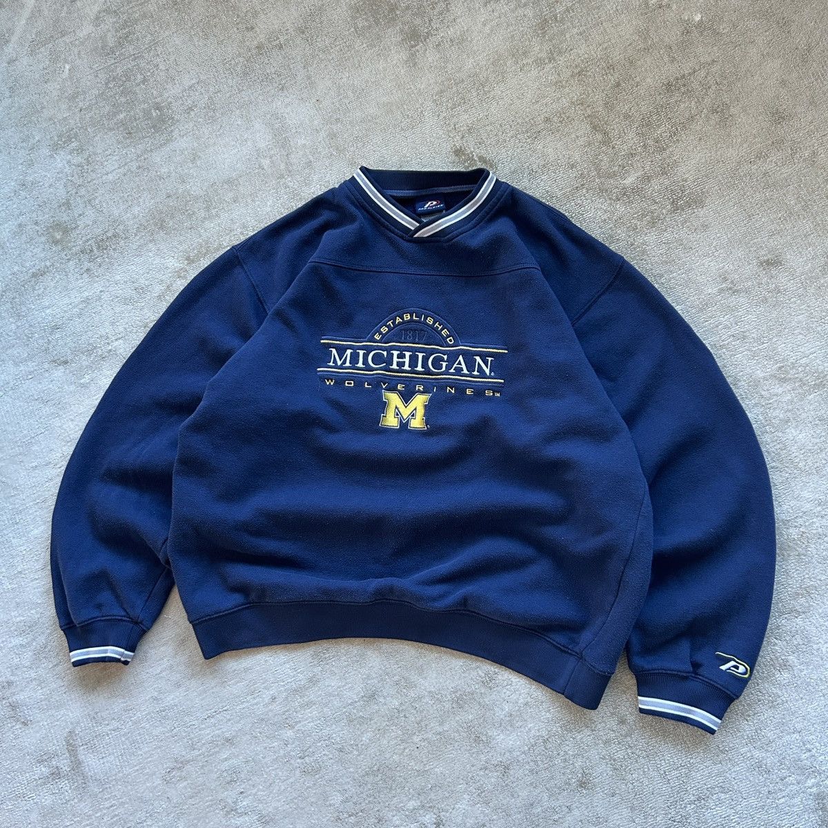 Pro Player Michigan Wolverines Crewneck Size US L / EU 52-54 / 3 - 1 Thumbnail