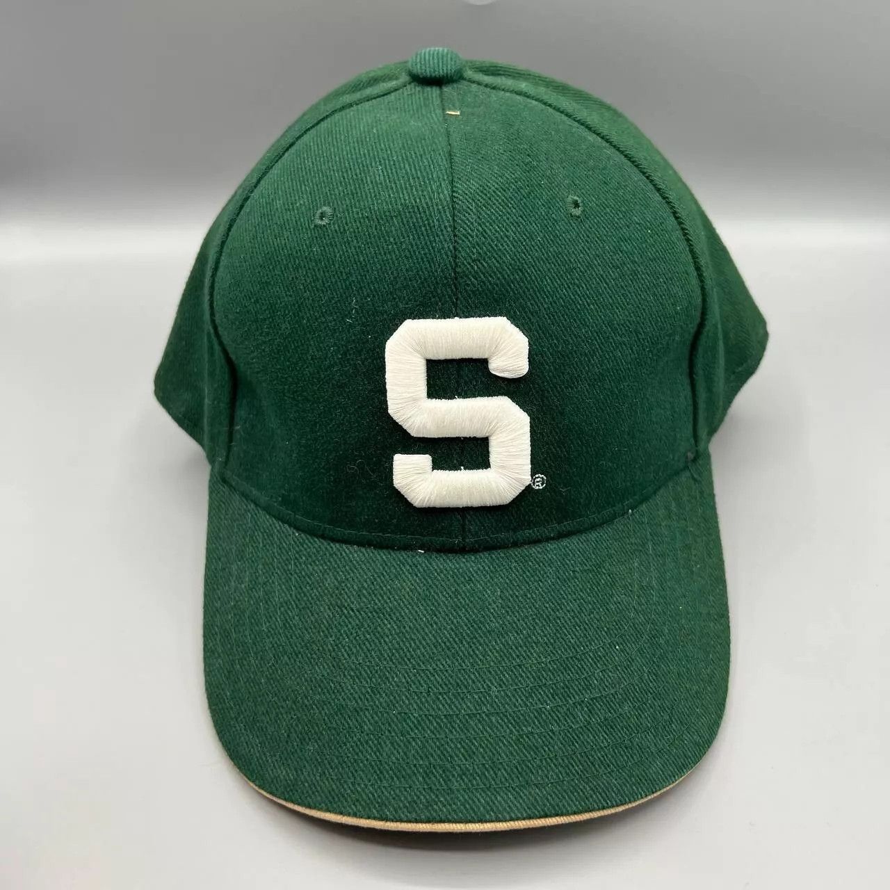 Steve And Barrys Michigan State Spartans Hat Men Steve & Barry's Fitted Cap Size ONE SIZE - 1 Thumbnail