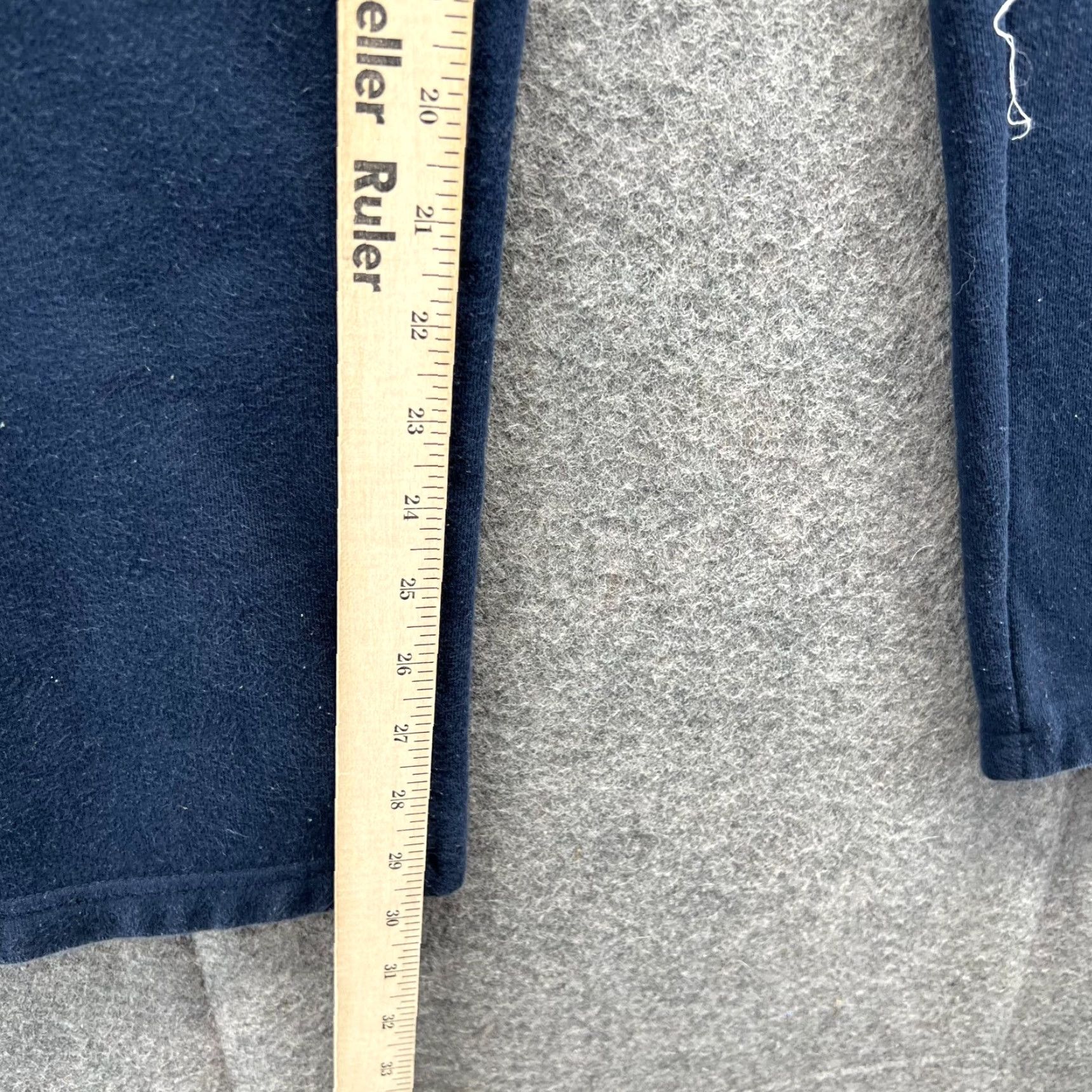 Nike VINTAGE Nike Club Fleece Pants Mens Medium Blue Navy Athletic Fleece Gym Logo Swoosh Size US 31 - 5 Thumbnail