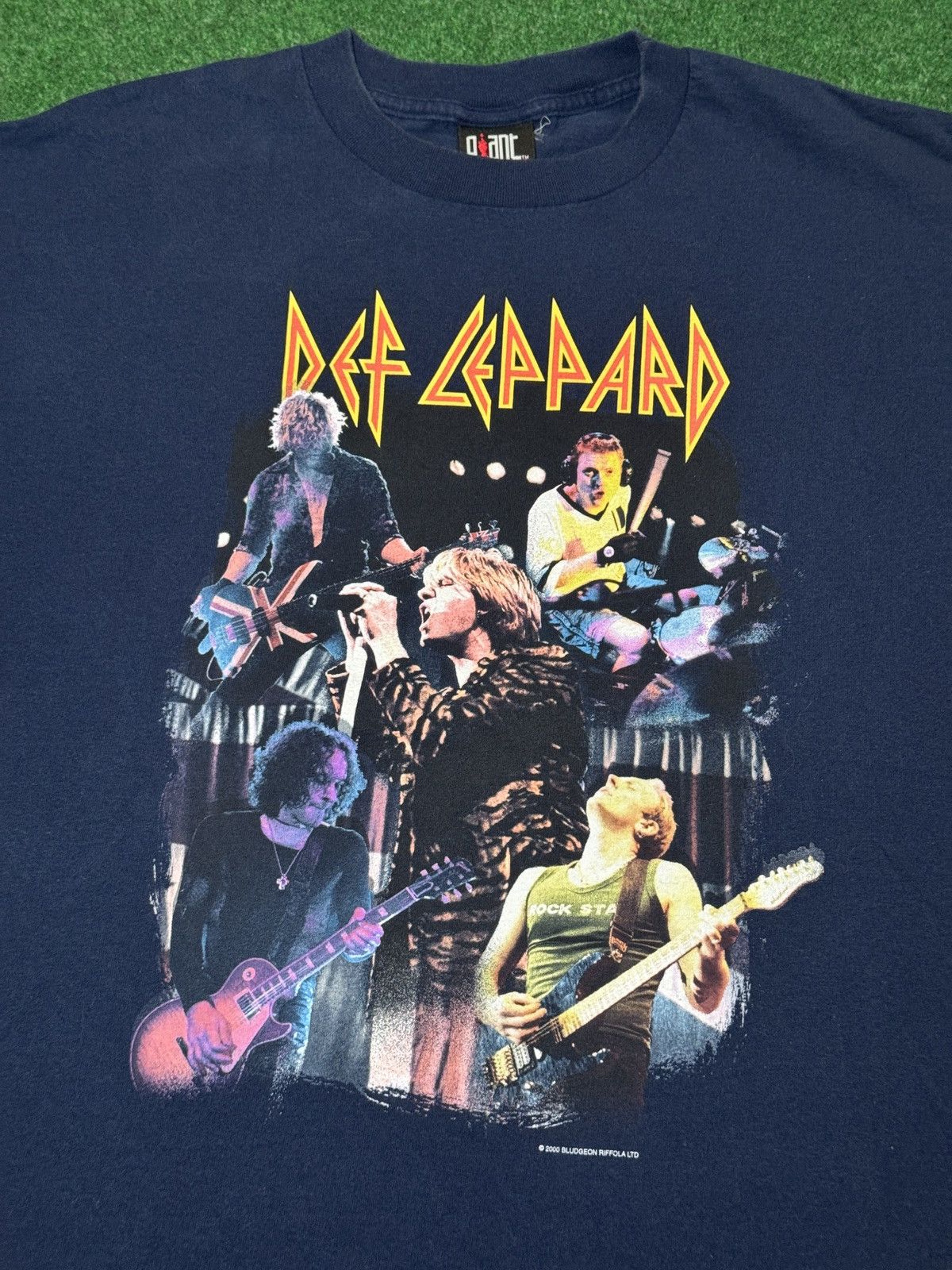 Giant Vintage 90s Def Leppard Euphoria Concert Band XL T Shirt Size US XL / EU 56 / 4 - 2 Thumbnail