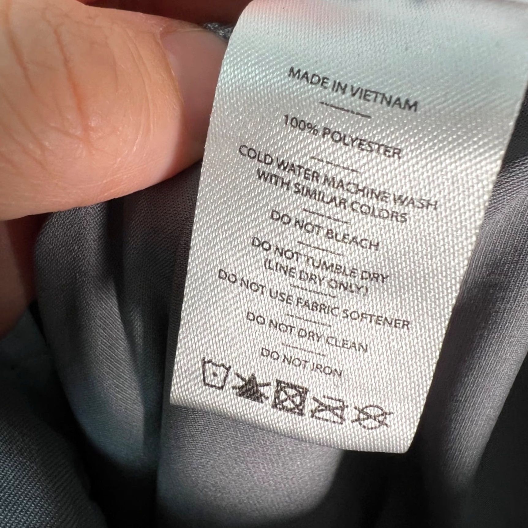 Rhone Rhone Mens Chino Pants 38 Grey Lightweight Flat Front 5-Pocket Straight Inseam 29in Regular Size Size US 38 / EU 54 - 4 Thumbnail
