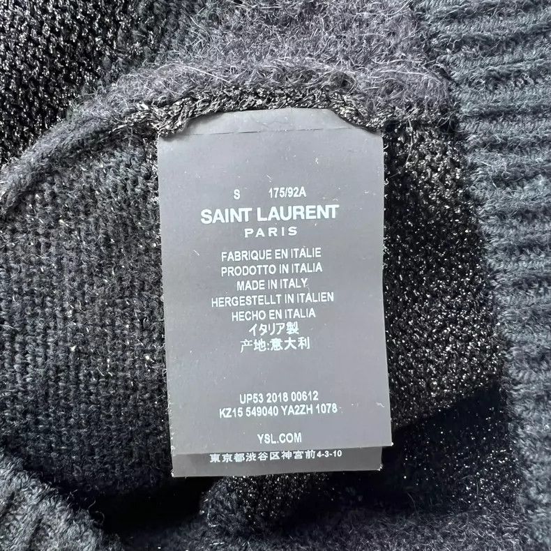 Saint Laurent Paris Saint Laurent 19ss geometric puzzle scale sweater 2504-Next Size US S / EU 44-46 / 1 - 3 Thumbnail