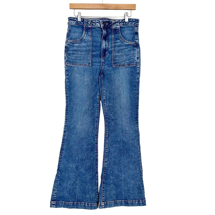 American Eagle Super Hi Rise Flare Jeans