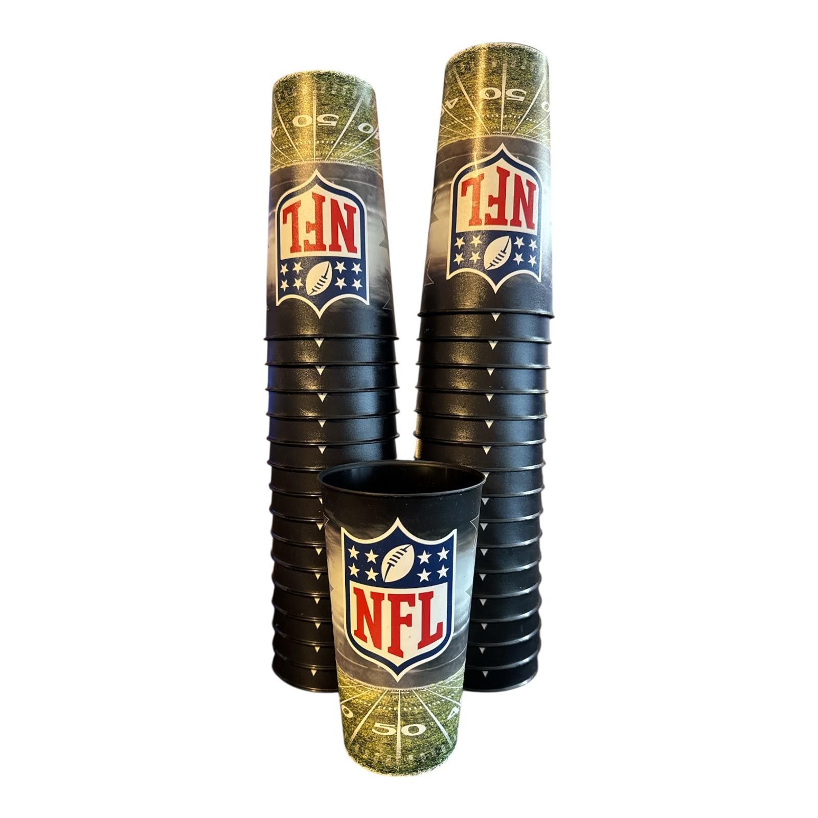 NFL NFL Themed Reusable Plastic Party Cups - Set of 32 Size ONE SIZE - 1 Preview