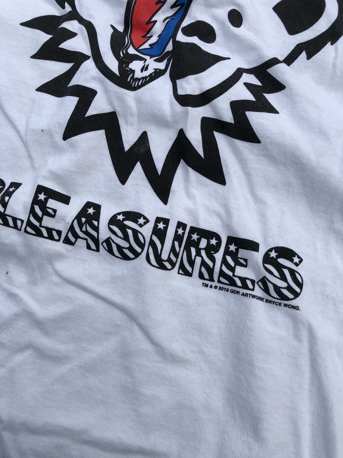 Grateful Dead × Pleasures PLEASURES x Grateful Dead t-shirt Size US XL / EU 56 / 4 - 5 Thumbnail