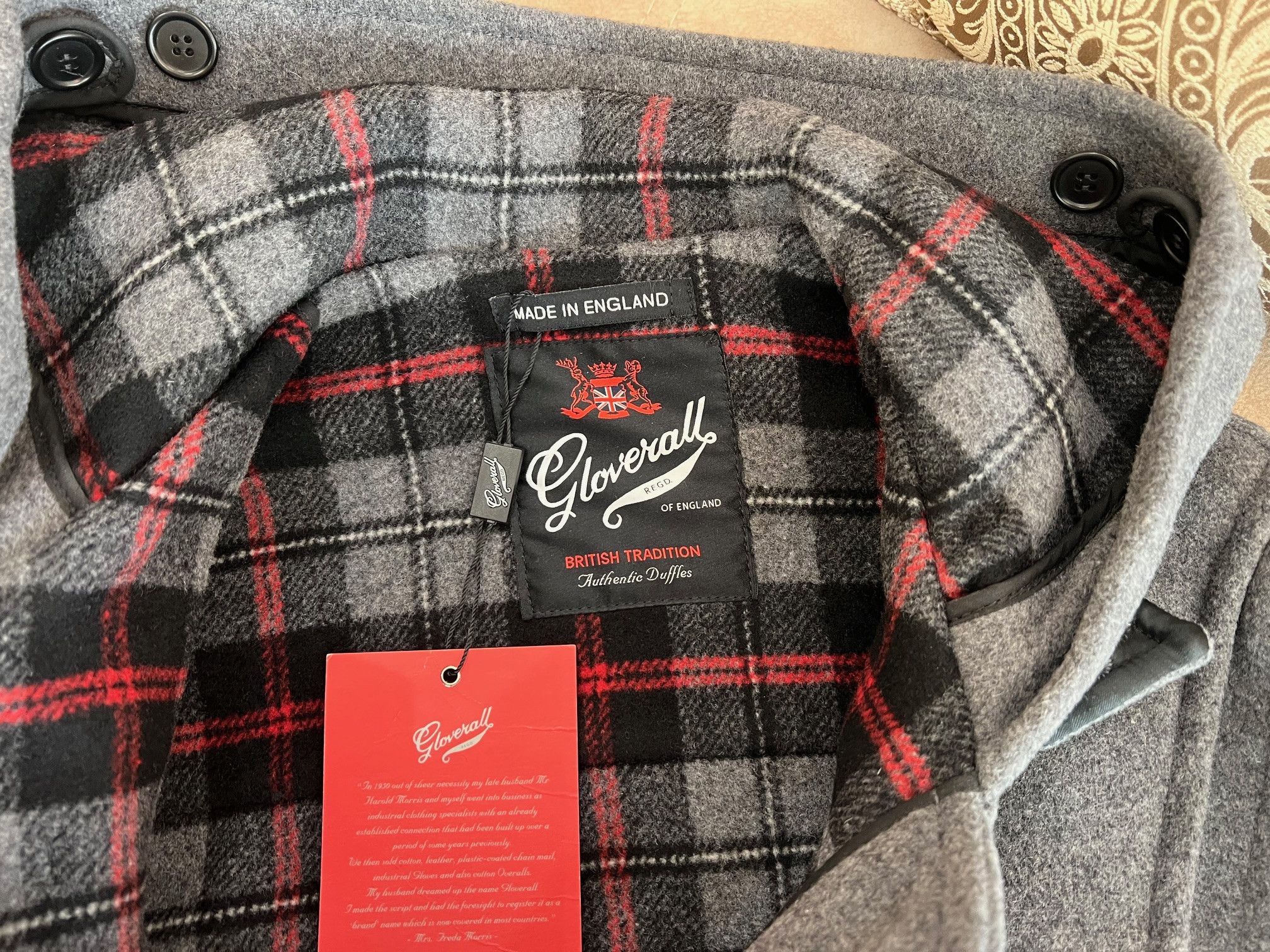 Gloverall Gloverall Mid Length Duffle Coat Size US M / EU 48-50 / 2 - 6 Thumbnail