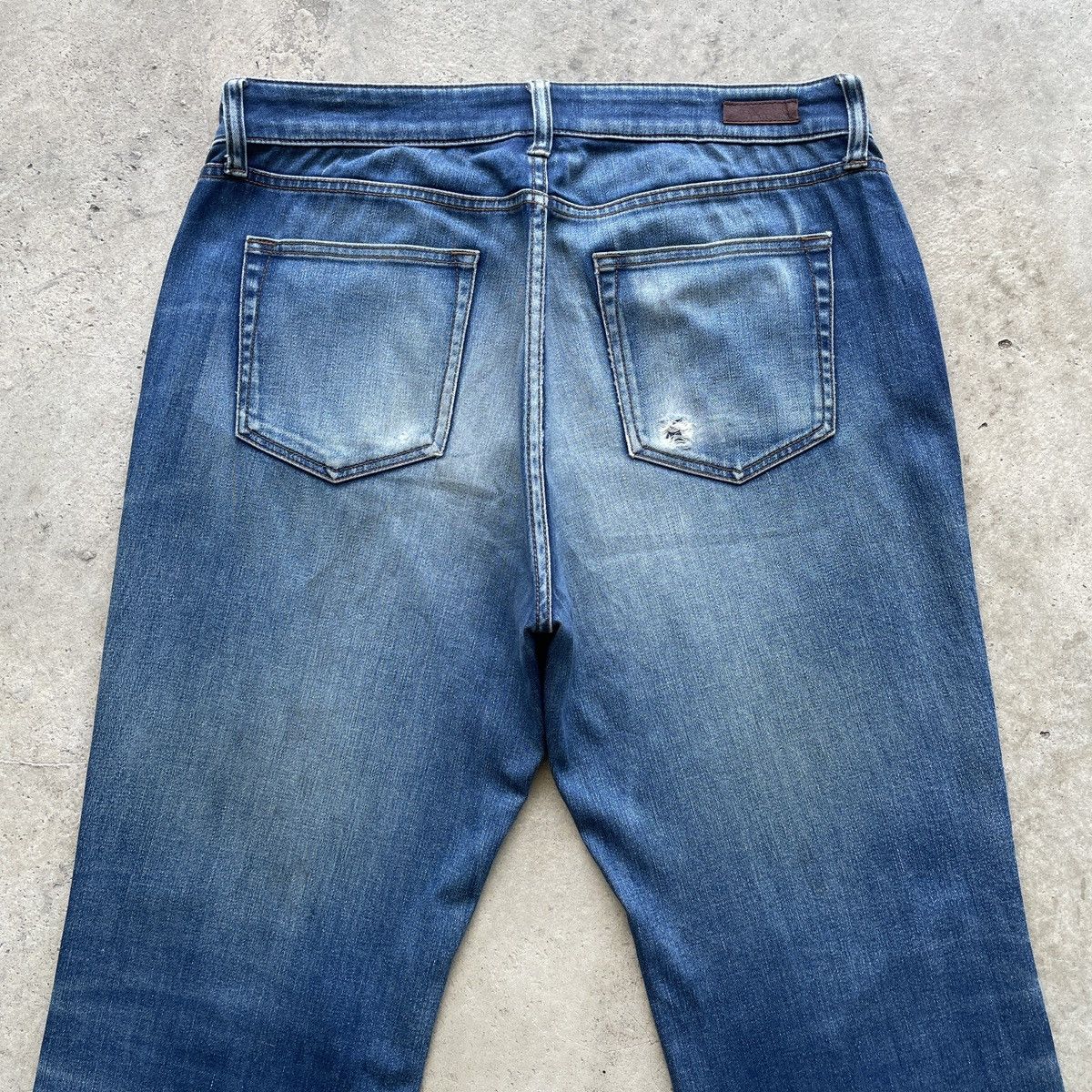Japanese Brand Vintage Japanese Bootcut Distressed Faded Flare Jeans Pants Size US 33 - 9 Thumbnail