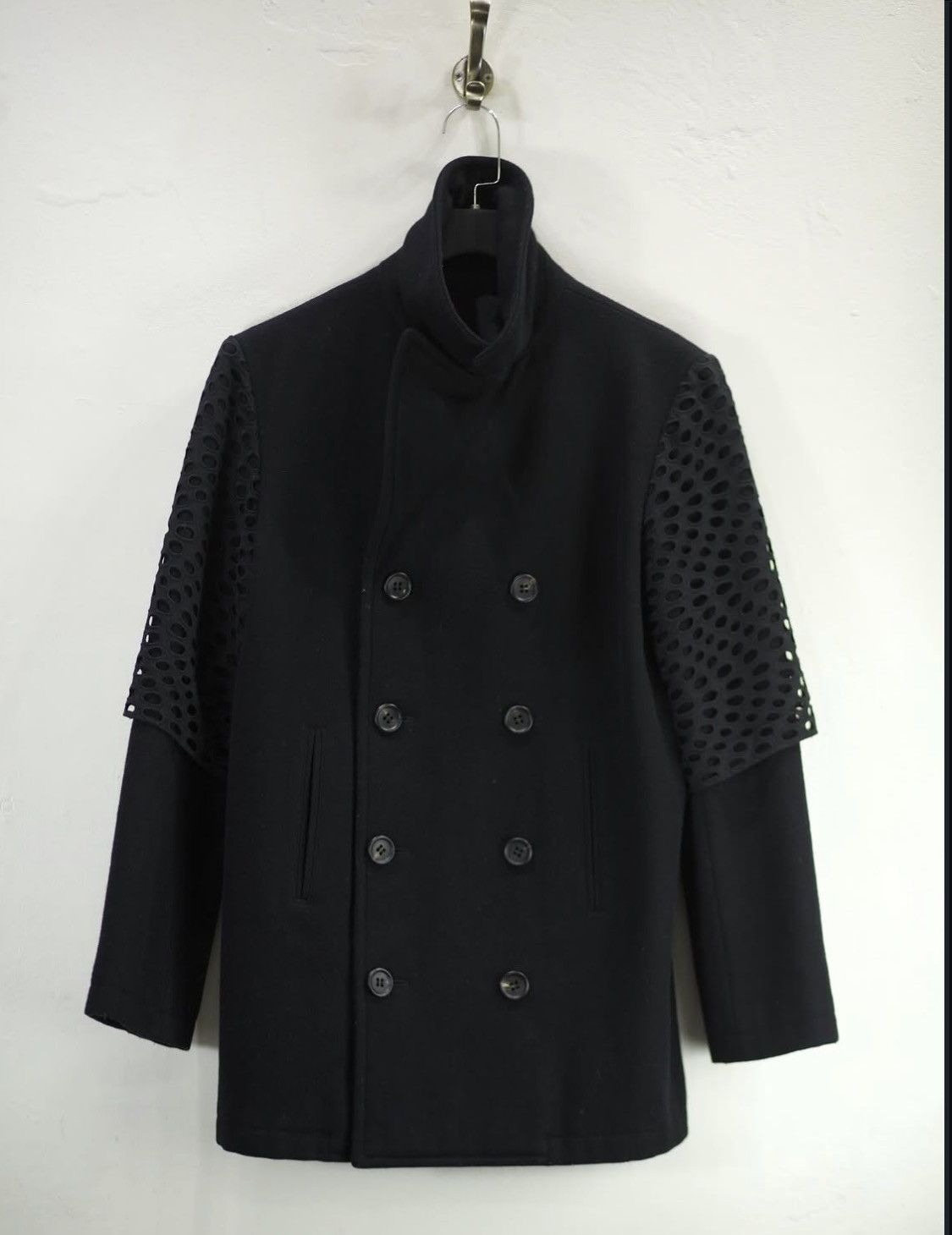Y's Y's Pea Coat Size US XL / EU 56 / 4 - 3 Thumbnail