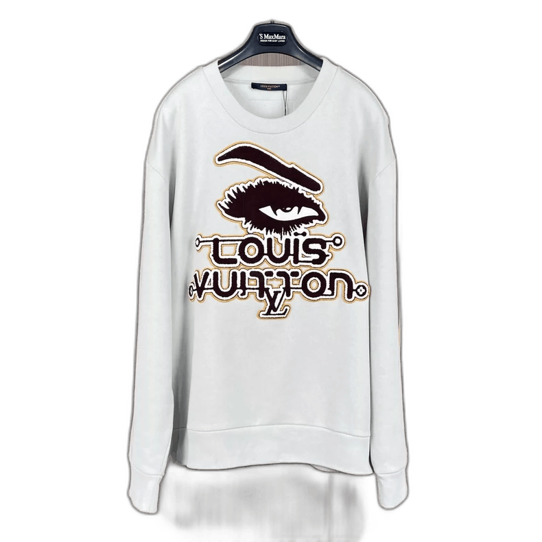 Louis Vuitton Louis Vuitton Devil Eye Embroidered Sweatshirt Size US XXL / EU 58 / 5 - 1 Thumbnail