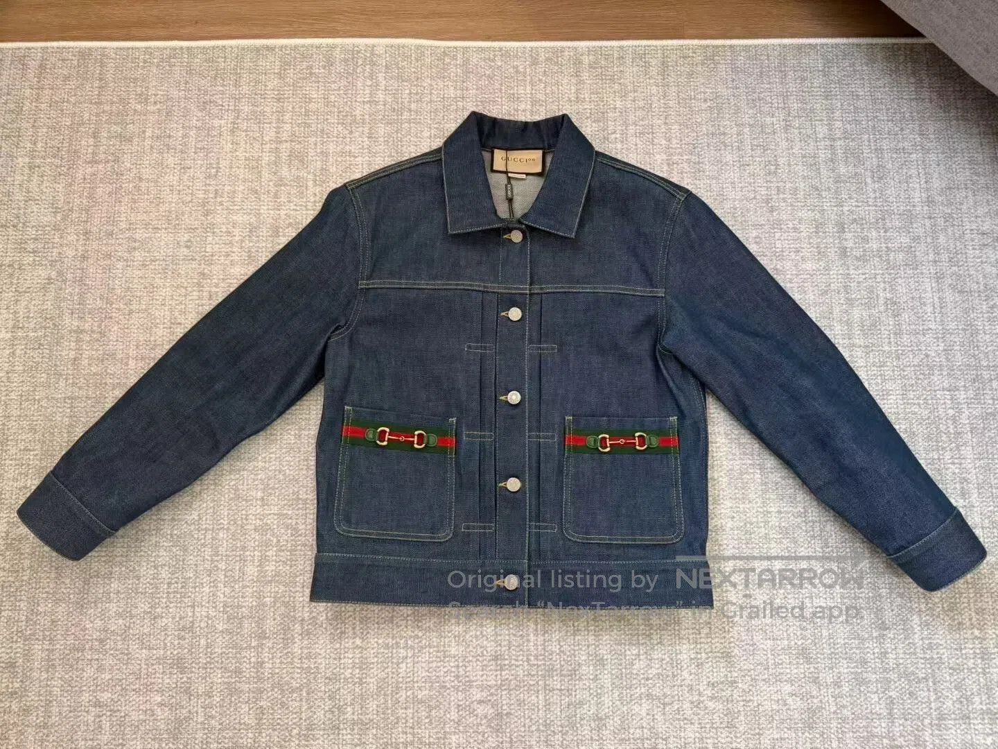 Gucci Gucci 100th Anniversary Limited Denim Jacket. Size XS / US 0-2 / IT 36-38 - 1 Thumbnail