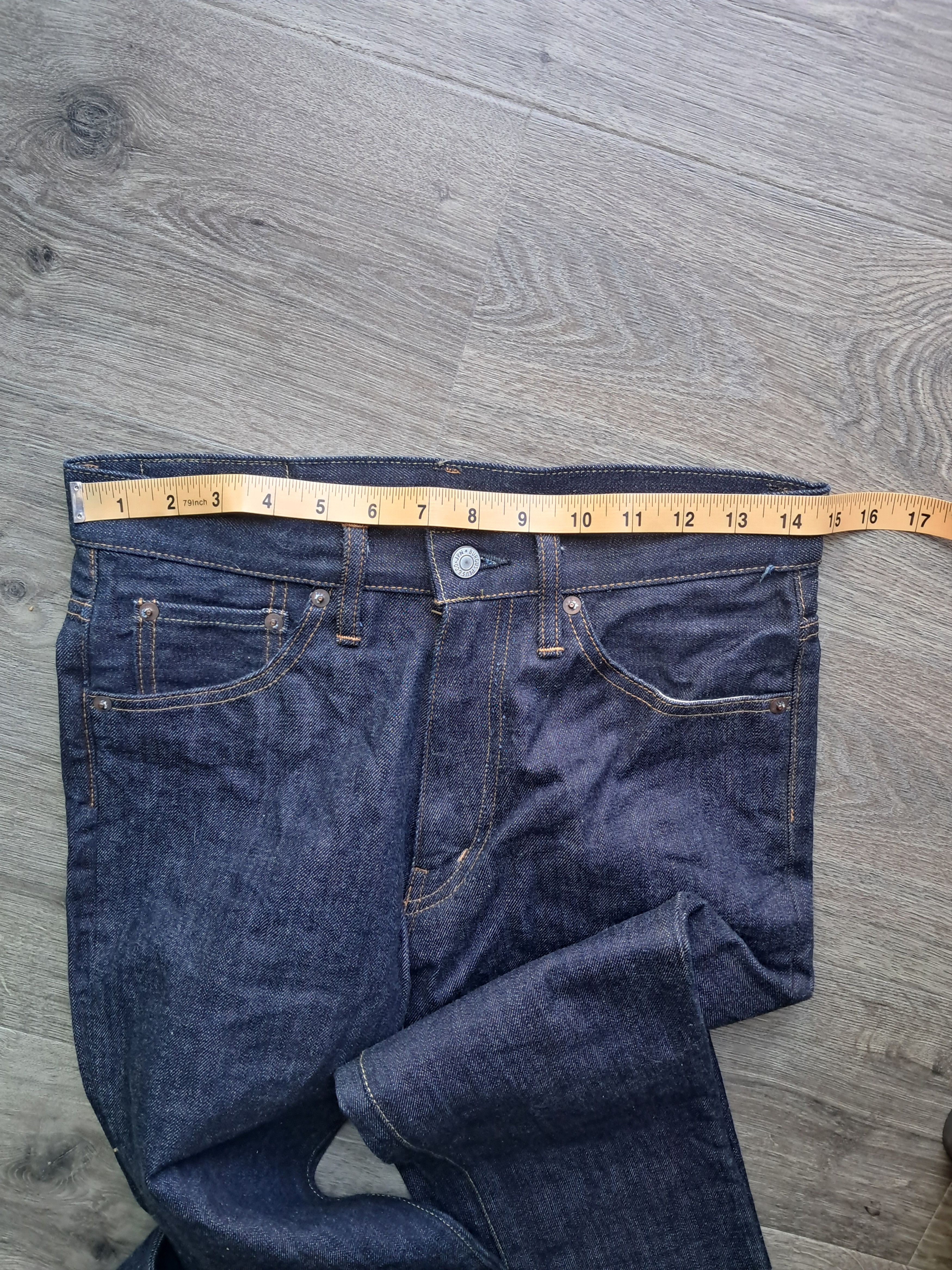 Burgus Plus Burgus Plus - 14.2oz. Non-Selvedge Denim - Boot cut Jeans Size US 29 - 2 Thumbnail