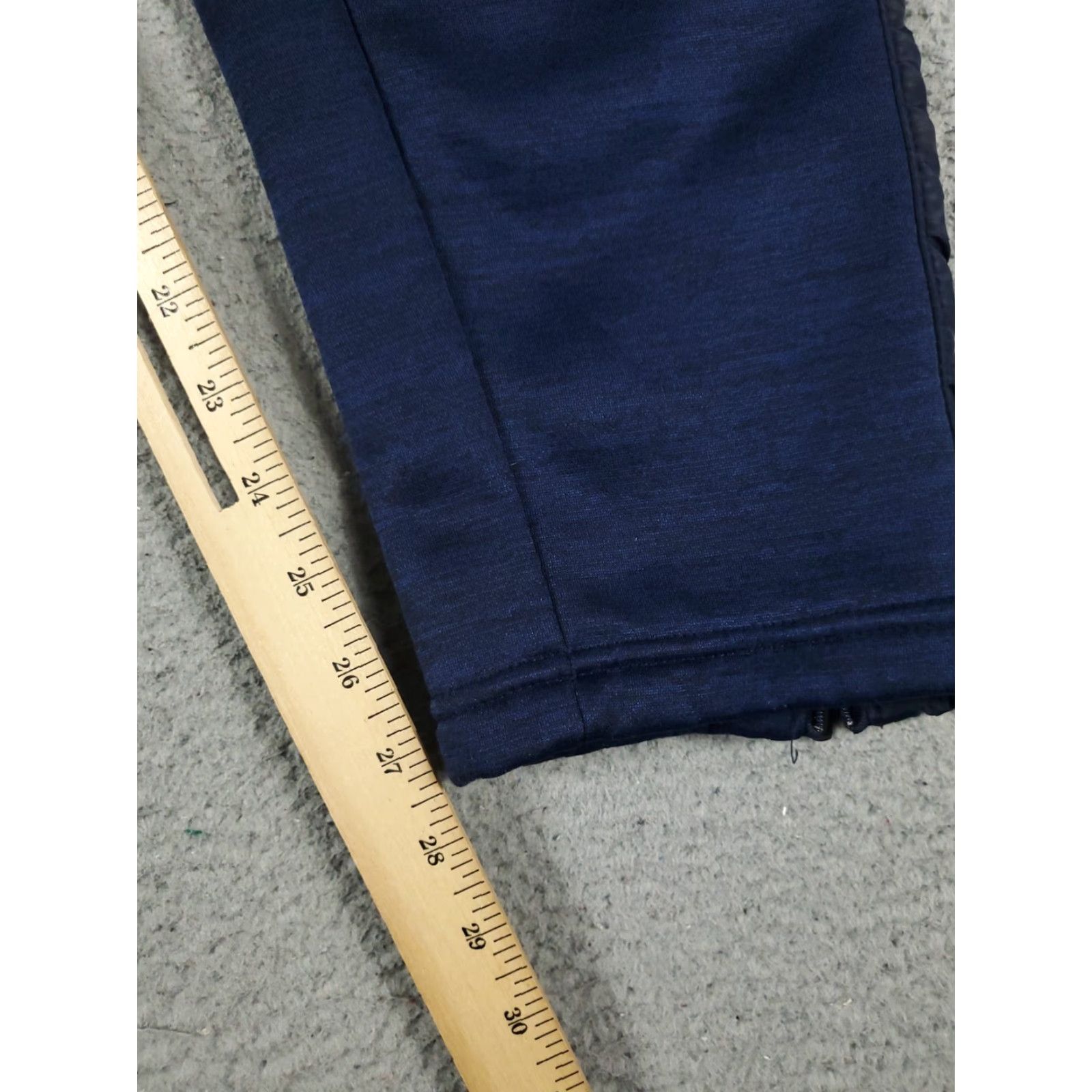 Reebok Reebok Pants Mens Size Medium Blue Tech Fleece Track Running Joggers Sweatpants Regular Fit Size US 31 - 5 Thumbnail