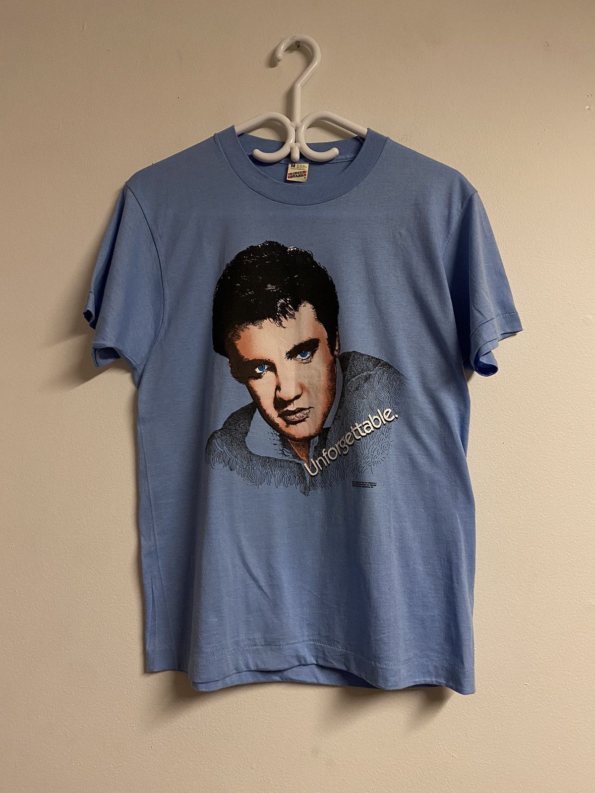 Band Tees × Vintage Vintage SCREENSTARS Elvis Tee Size US S / EU 44-46 / 1 - 1 Thumbnail