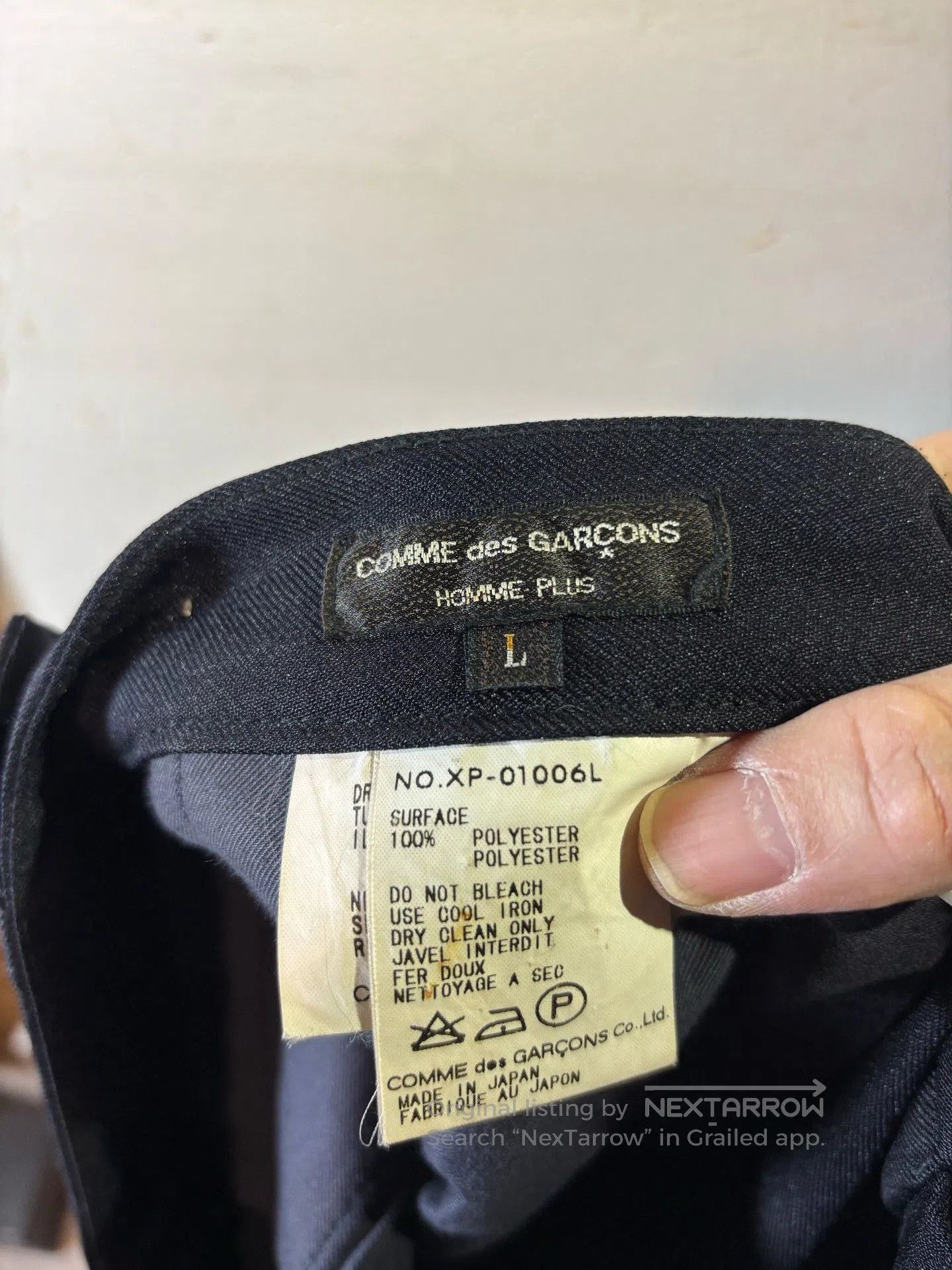 Comme des Garcons Homme Plus Comme des Garçons Homme Plus 1999 Trousers. Size US 28 / EU 44 - 8 Thumbnail
