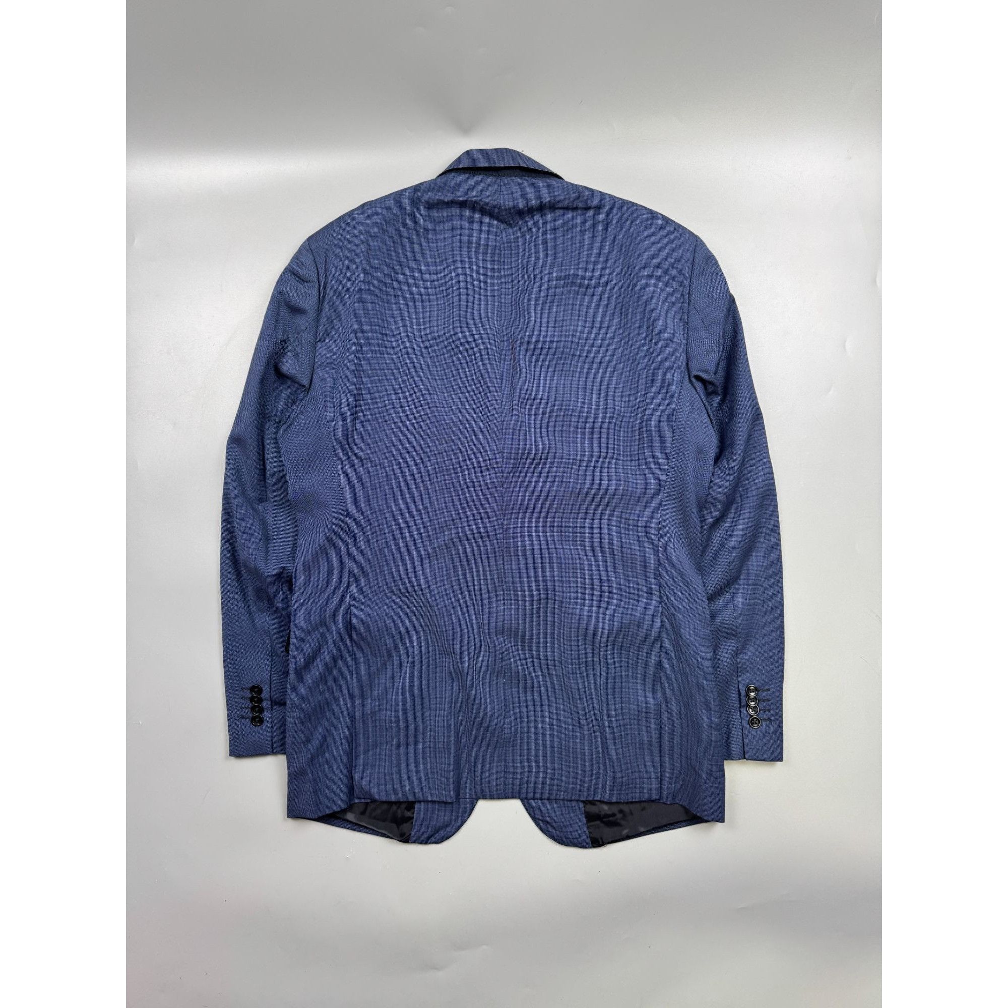 Boggi Boggi Milano Blue Two Button Wool Blazer (Y1231) Size 42R - 8 Thumbnail