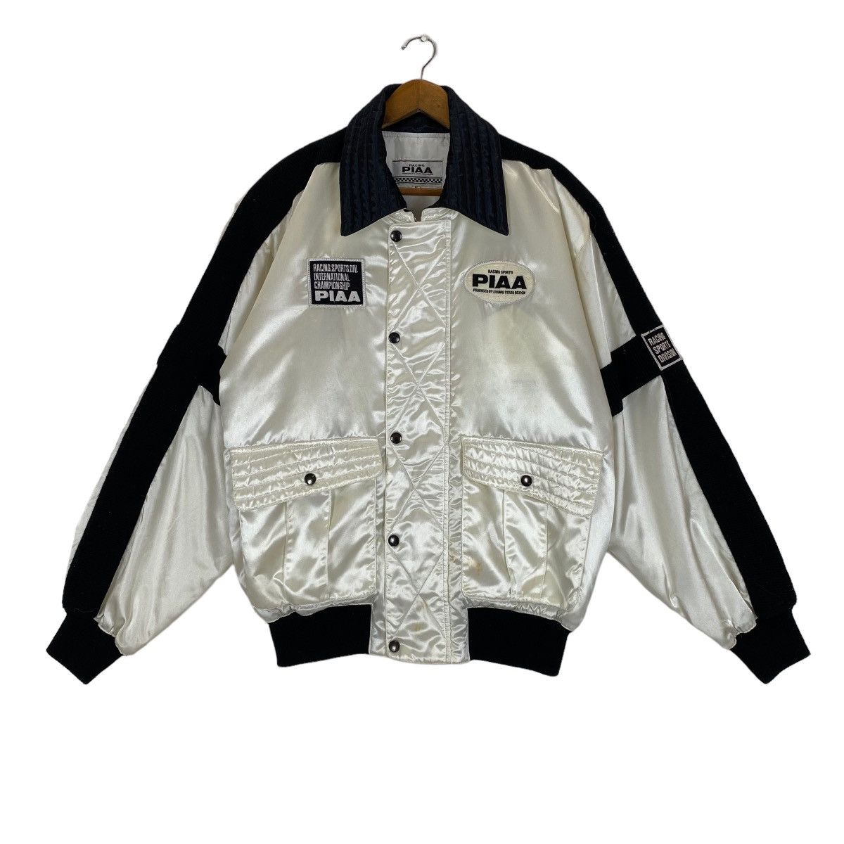 Vintage ✨Piaa Racing Motorsports satin bomber jacket Size US L / EU 52-54 / 3 - 1 Thumbnail