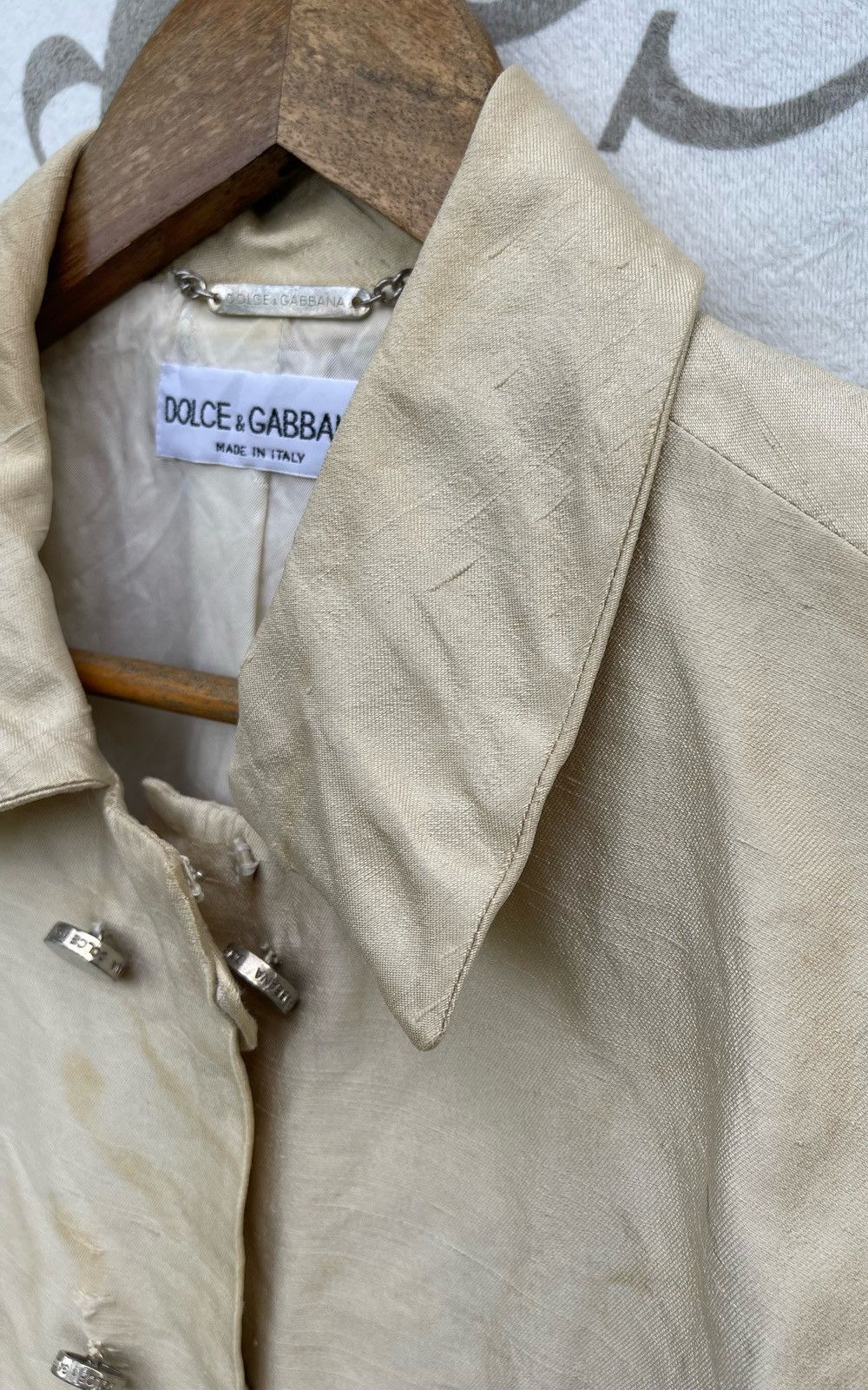 Dolce & Gabbana 🔥 DOLCE & GABBANA DOUBLE BREASTED JACKET FOR WOMENS Size S / US 4 / IT 40 - 12 Thumbnail