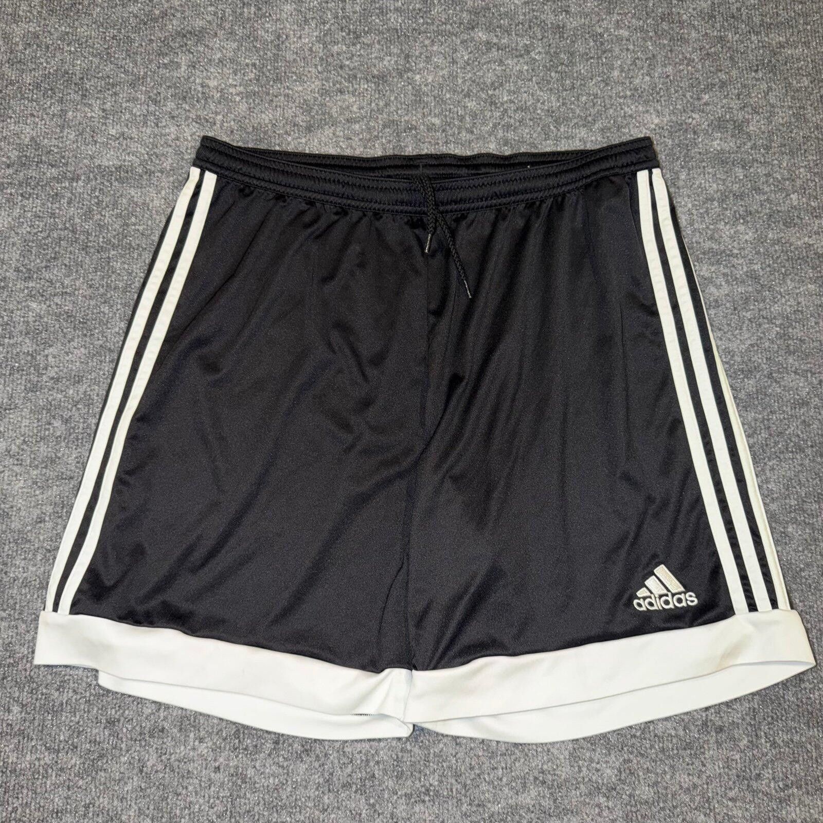 Adidas Adidas Black Athletic Shorts Mens LG Vtg y2k 90s Rare Size US 34 / EU 50 - 1 Thumbnail