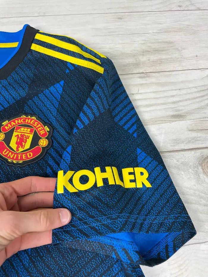 Adidas Manchester United 2021 2022 Ronaldo #7 Third Shirt Jersey Size US XL / EU 56 / 4 - 7 Thumbnail