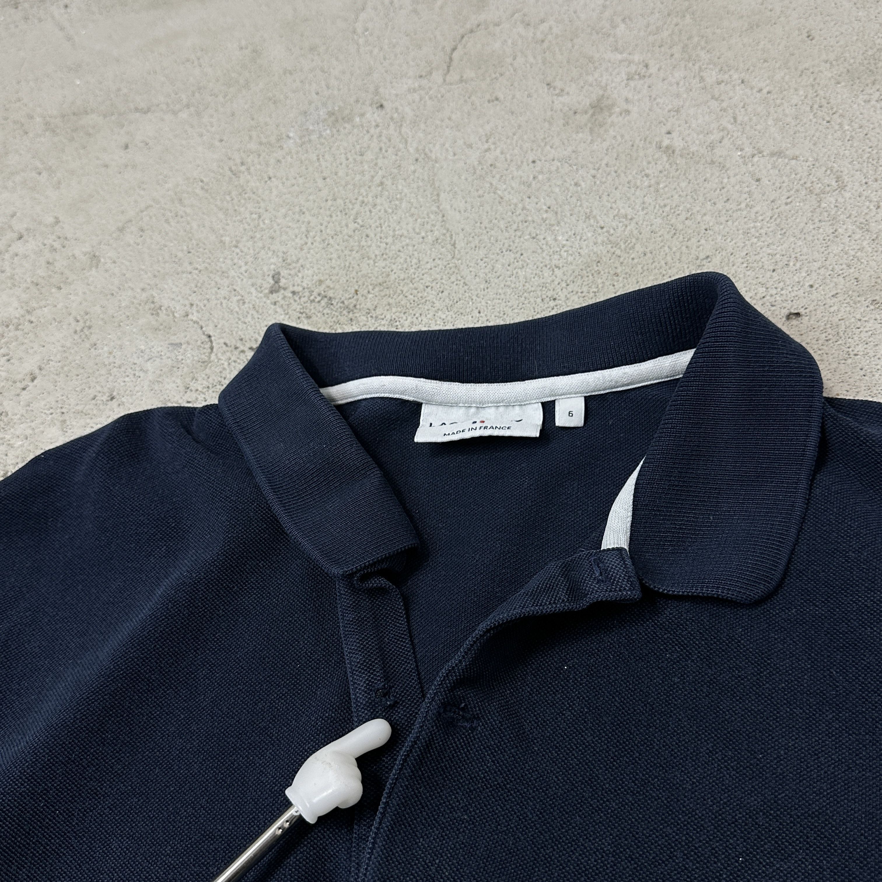 Lacoste Vintage Sporty Streetwear Lacoste Polo T-shirt 00s Size US L / EU 52-54 / 3 - 4 Thumbnail