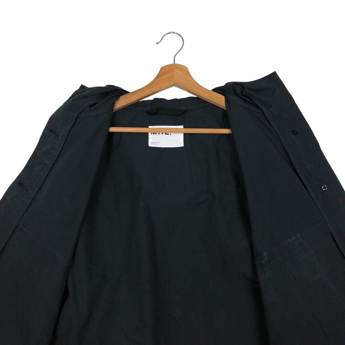 Margaret Howell 📌Rich Black Vintage Cropped Hoodie Jacket Chore MHL Size US M / EU 48-50 / 2 - 17 Thumbnail
