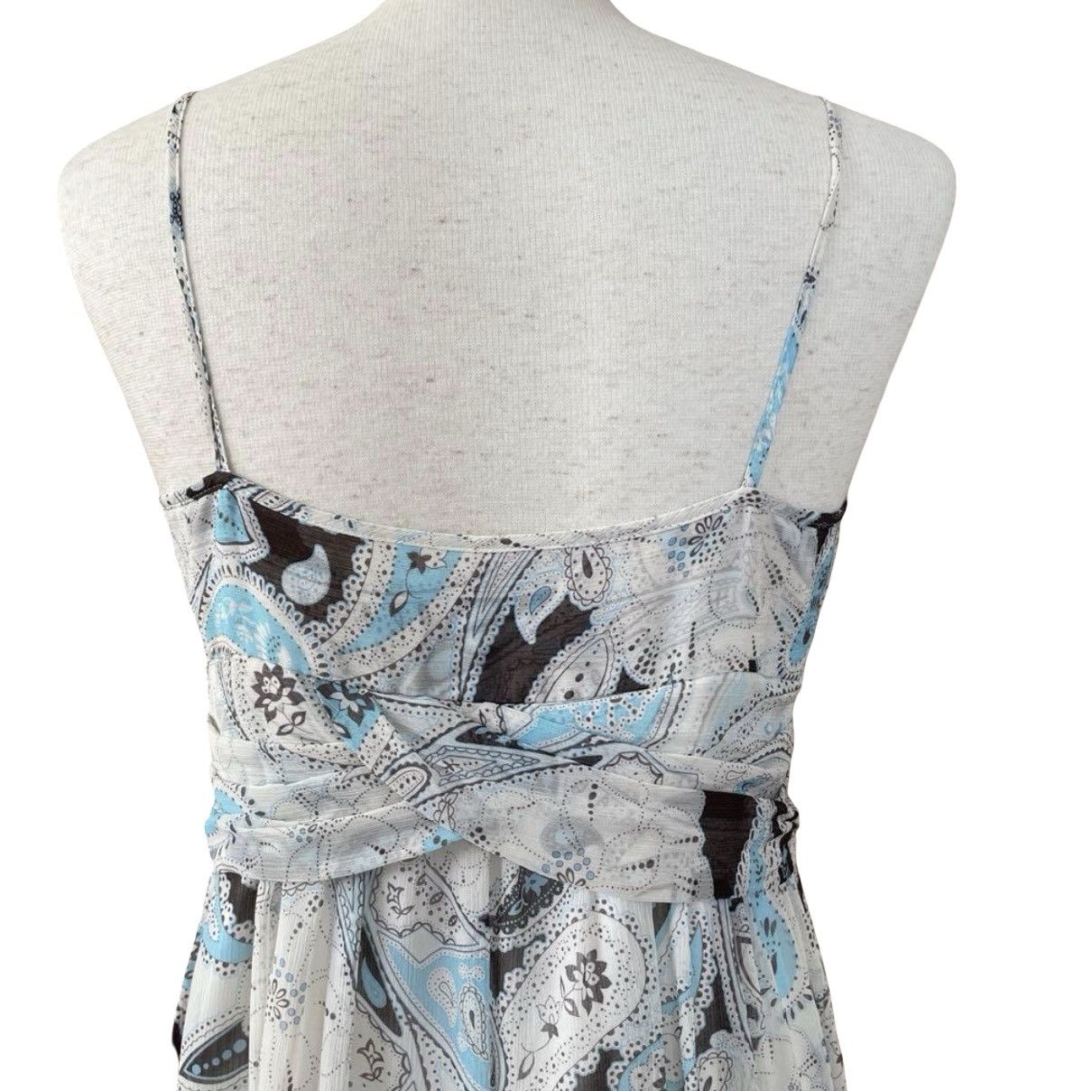 Michel Klein MICHEL KLEIN Archival Paisley Chiffon Cami Dress - Made In 🇯🇵 Size M / US 6-8 / IT 42-44 - 5 Thumbnail