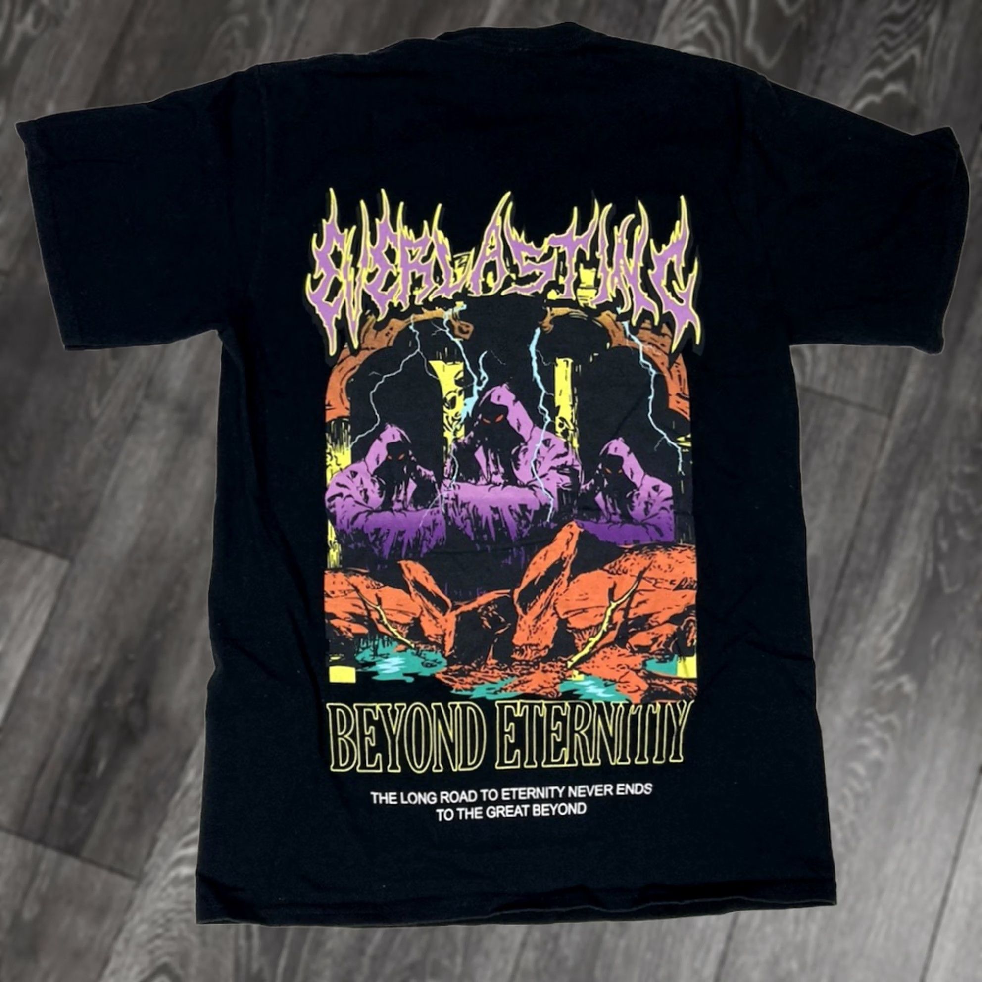 Vintage VITRIOL T-Shirt Men Medium Black Graphic Print Crew Neck Short Sleeve Grunge 2020-2029 All Seasons Hat Size US M / EU 48-50 / 2 - 1 Thumbnail