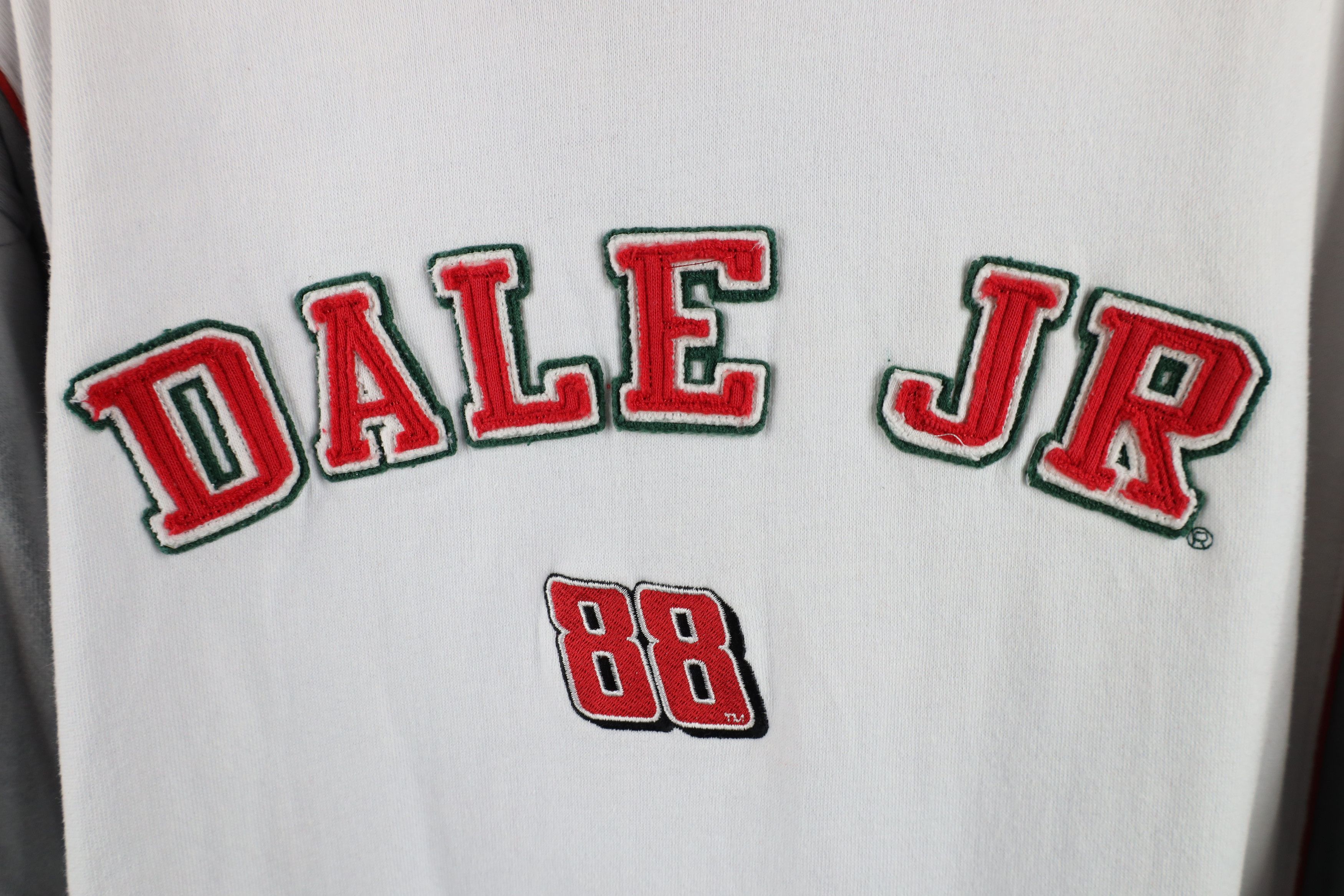 Vintage Vintage Y2K Nascar Earnhardt Jr Racing Hoodie Sweatshirt Size US L / EU 52-54 / 3 - 4 Thumbnail