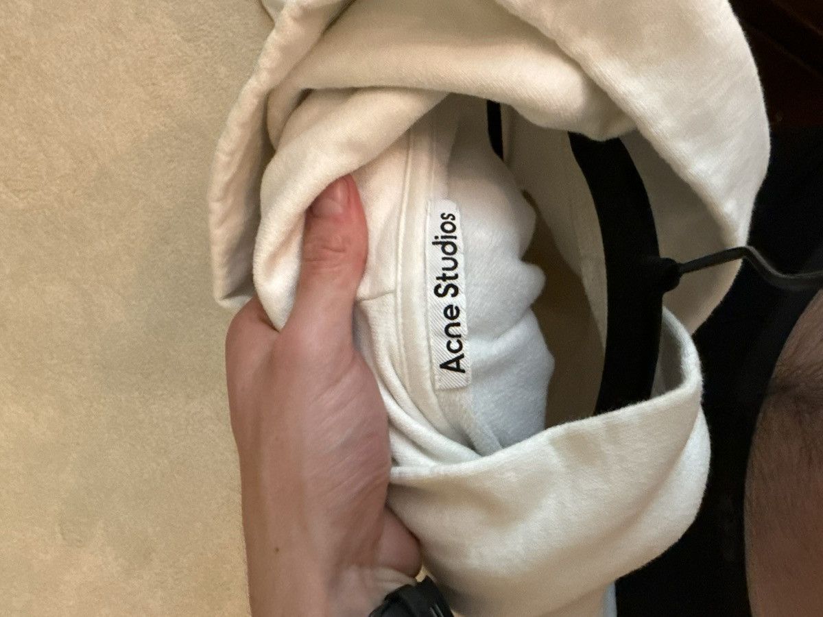 Acne Studios Acne atudios white hoodie Size US L / EU 52-54 / 3 - 2 Thumbnail