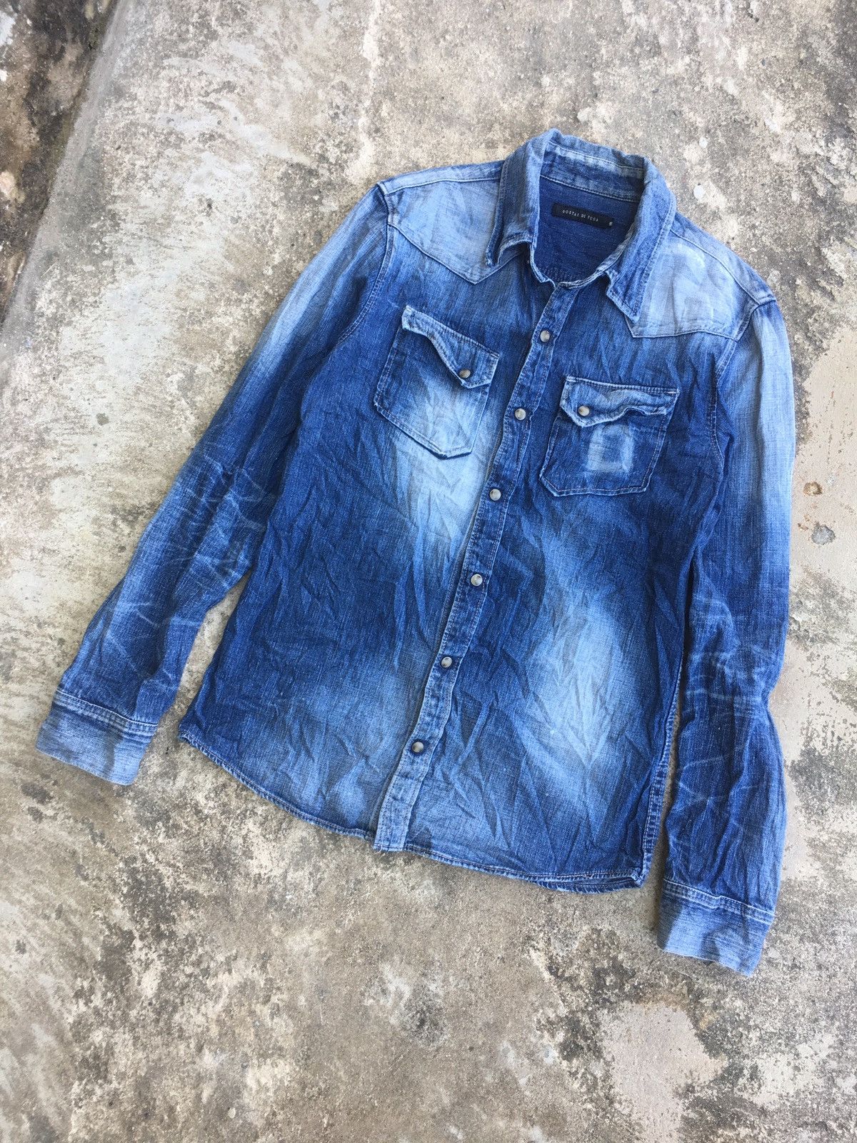 GOSTAR DE FUGA Vkei Style FUGA WASTERN SHIRT WASHED Size US M / EU 48-50 / 2 - 3 Thumbnail
