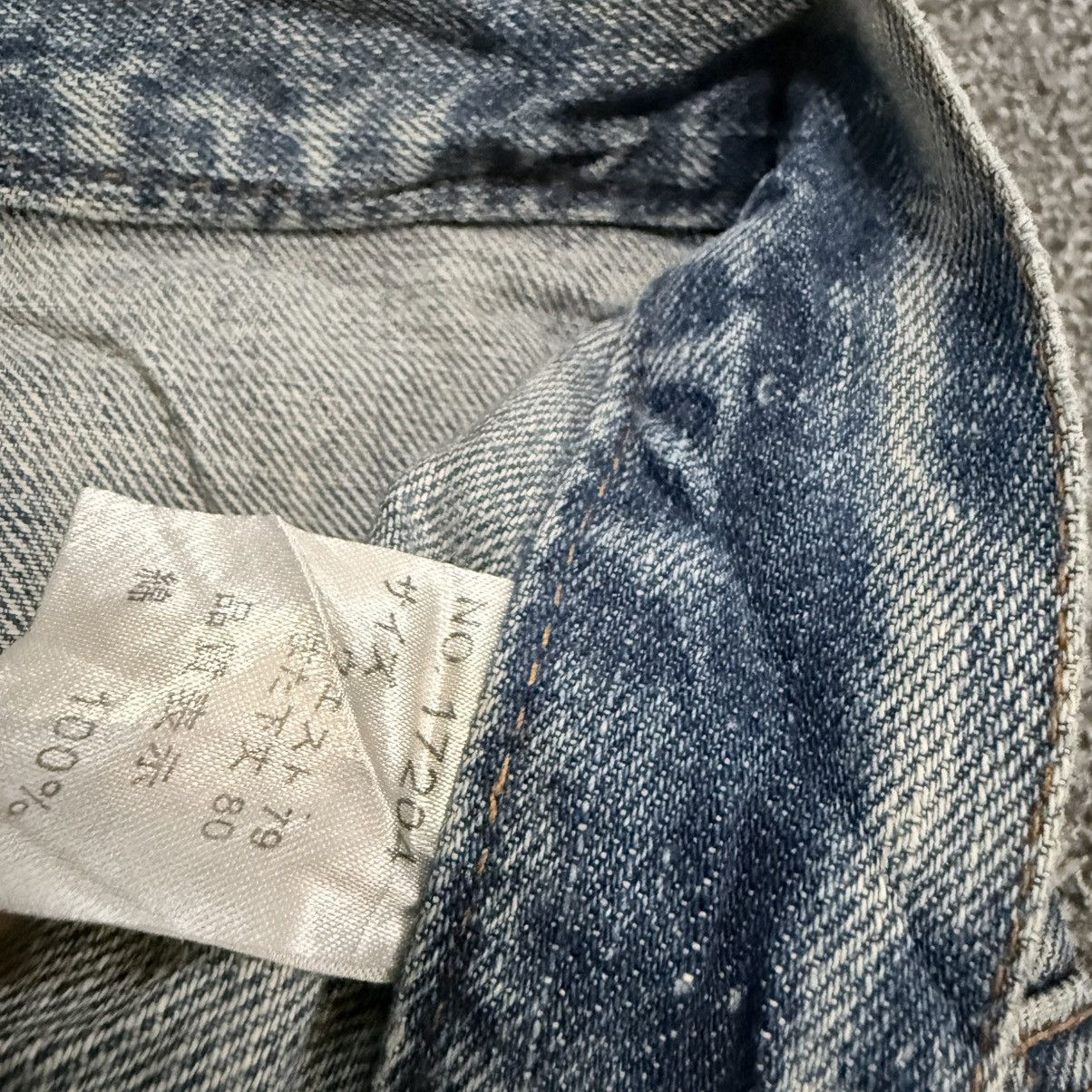 Le Grande Bleu (L.G.B.) Archives ‼️ Japanese Double Waist Nylaus Python Whisker Denim Size US 31 - 15 Thumbnail